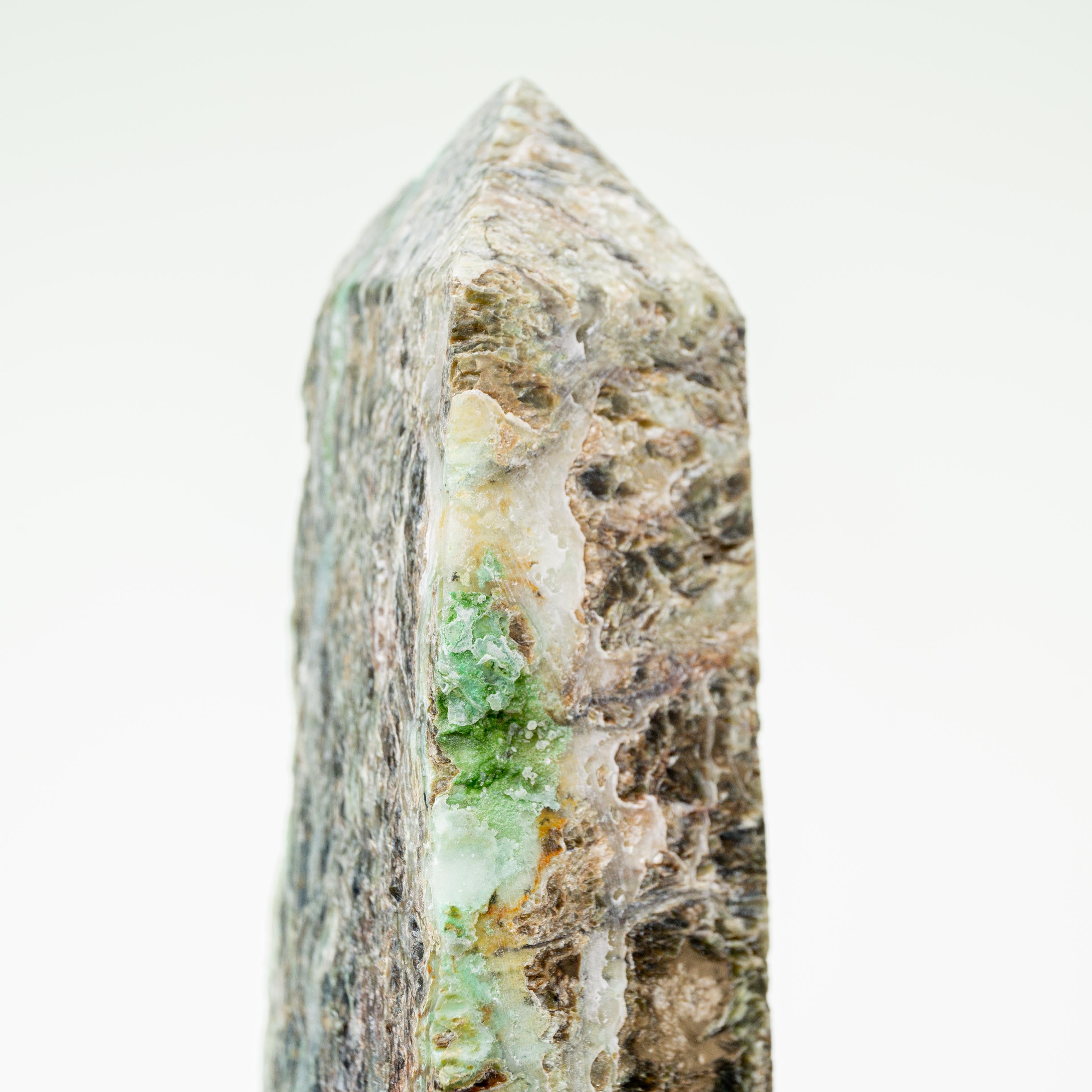 Chrysoprase Tower - 9.5cm/91g (B)