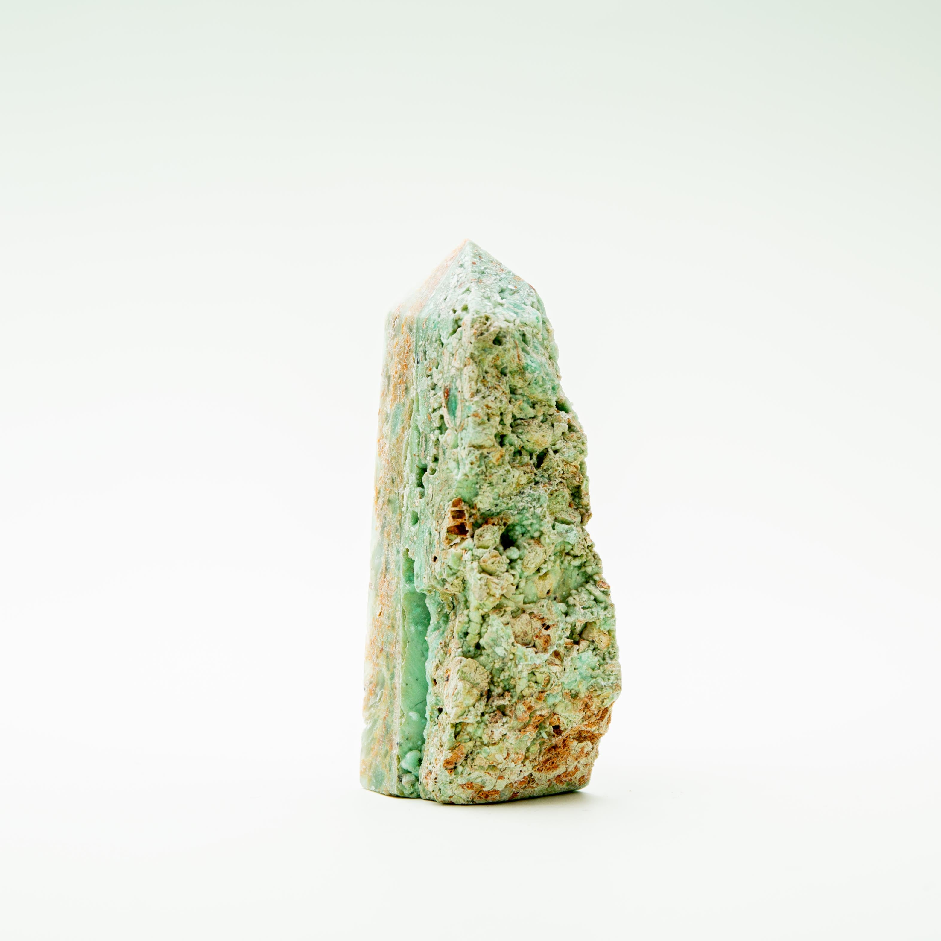 Chrysoprase Tower - 9cm/111g (C)