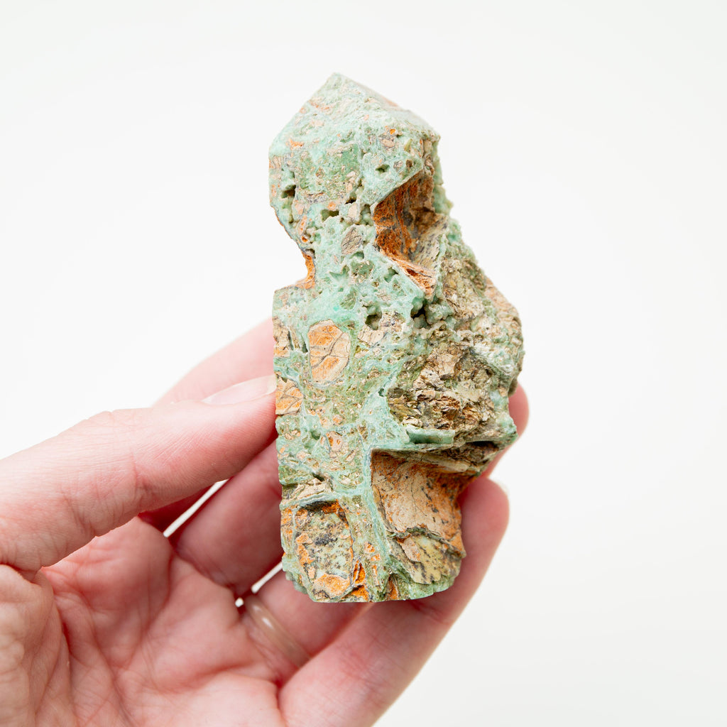 Chrysoprase Tower - 8.5cm/83g (D)