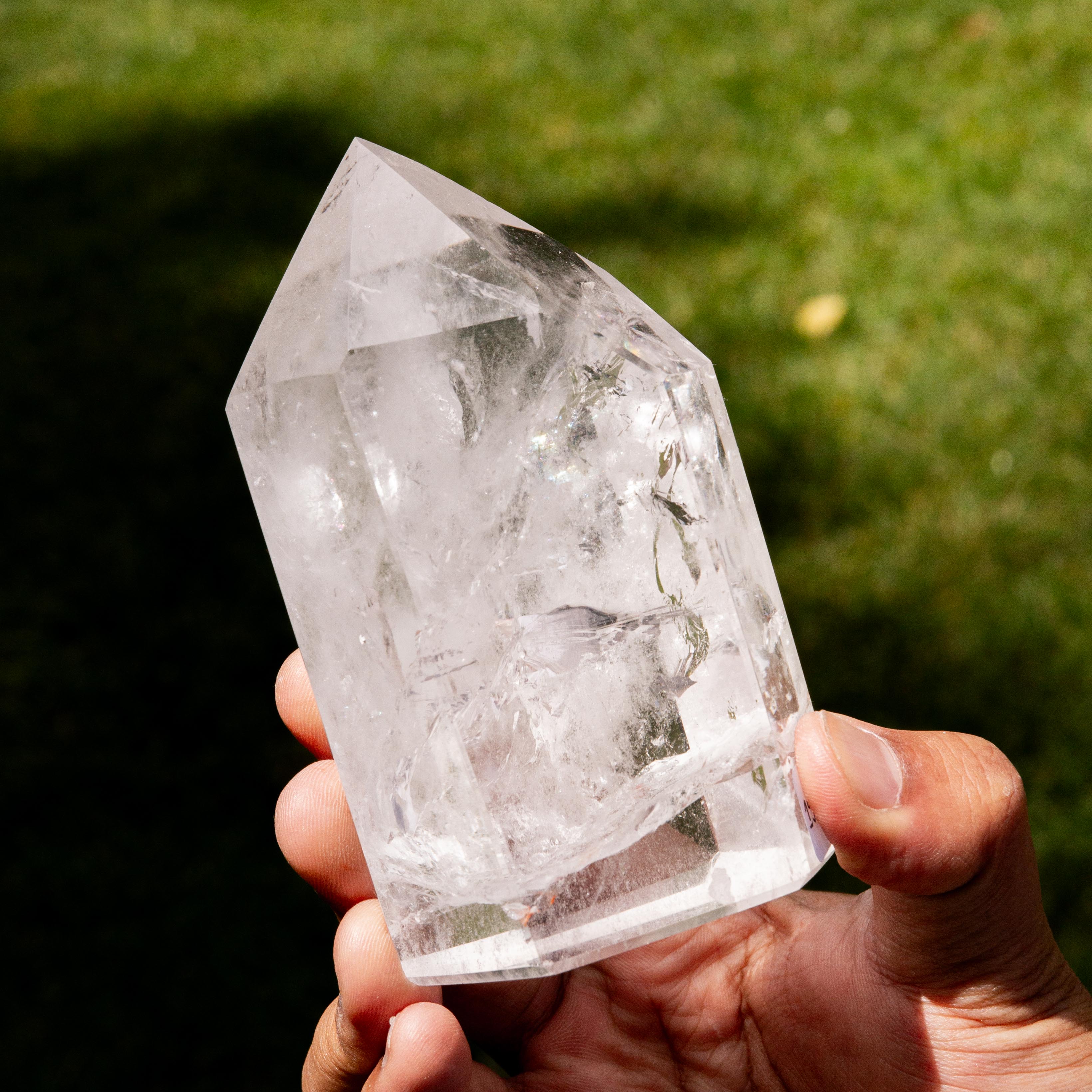 Clear Quartz Tower - 545g/11.5g (D)