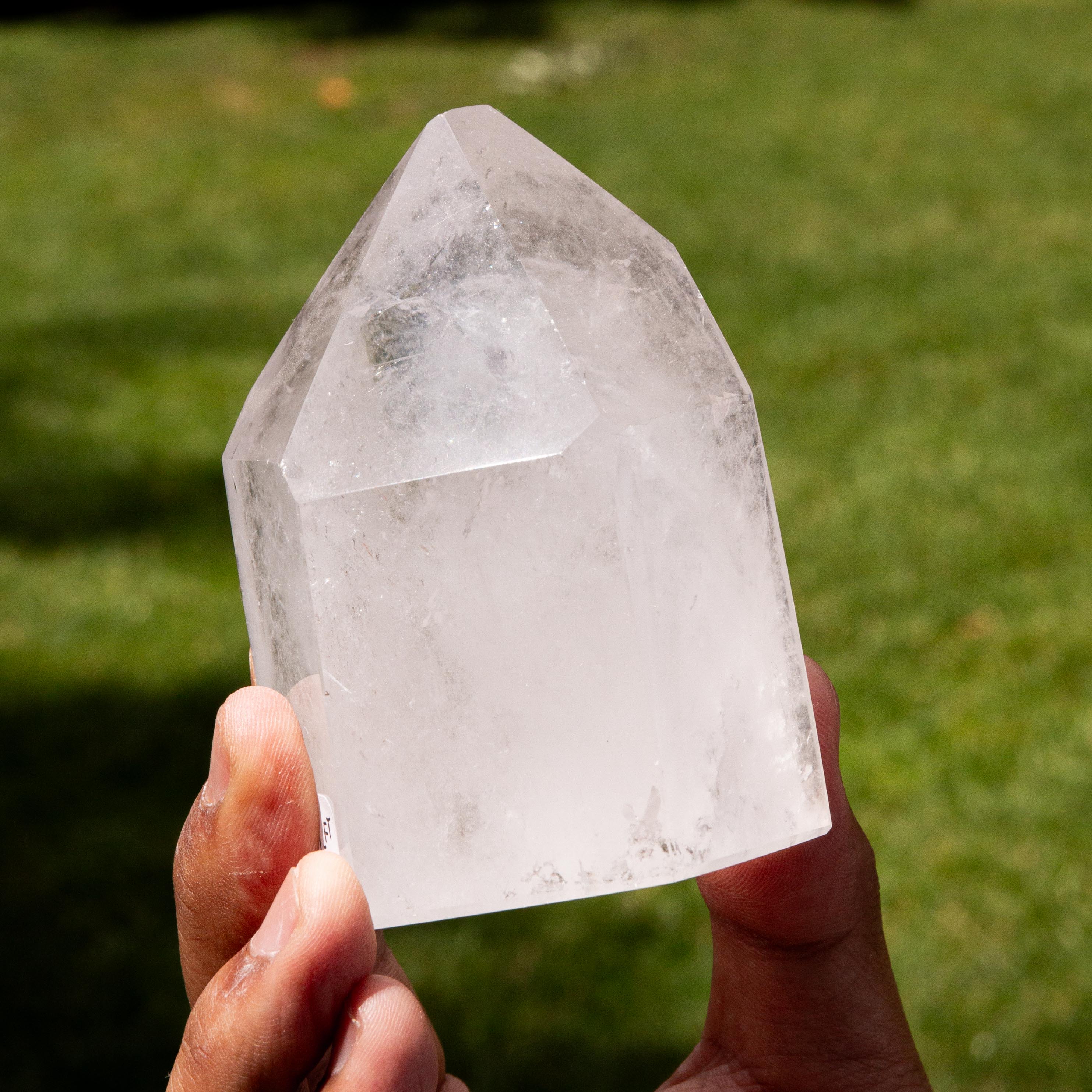 Clear Quartz Tower - 440g/9.5cm (F)