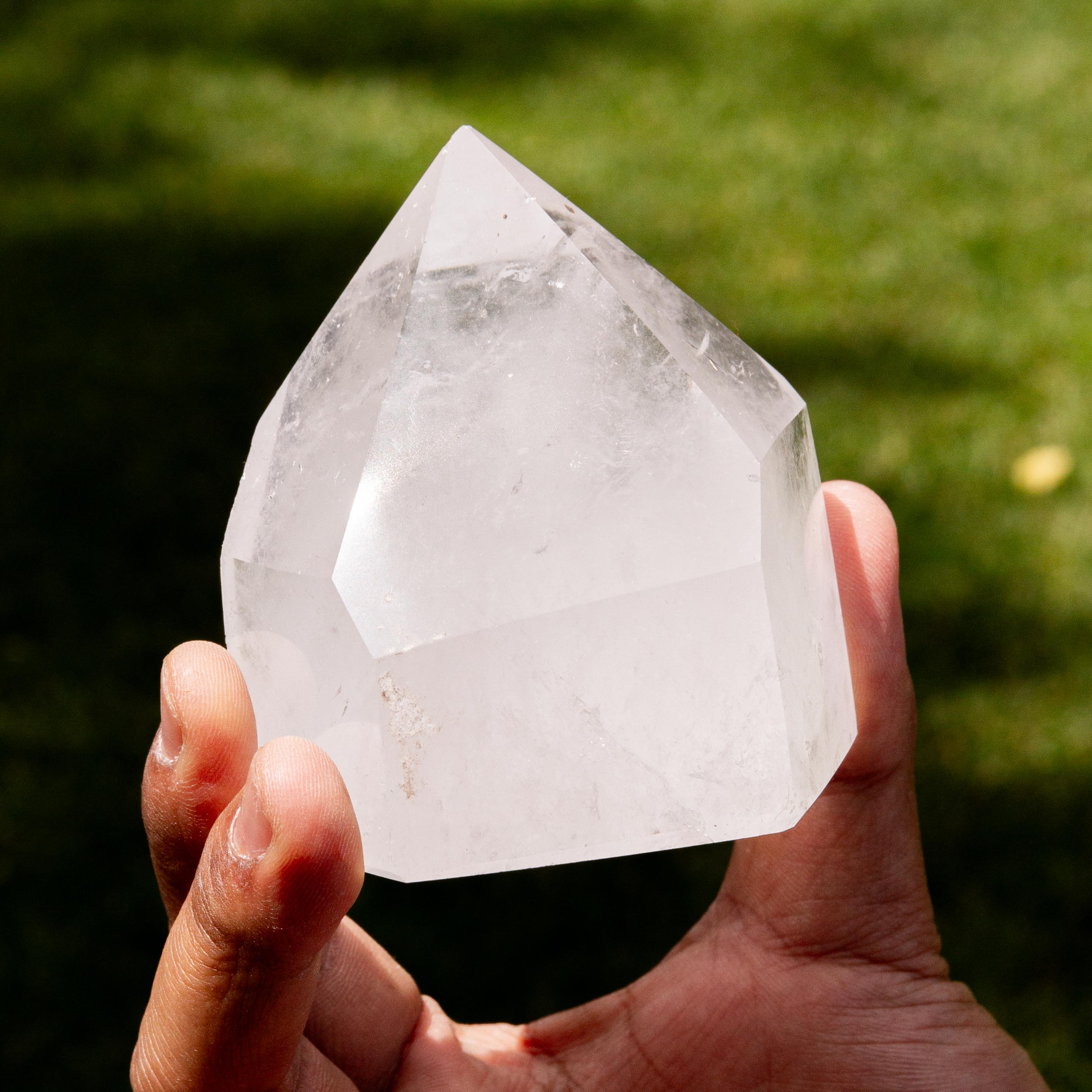 Clear Quartz Tower - 416g/7.5cm (G)