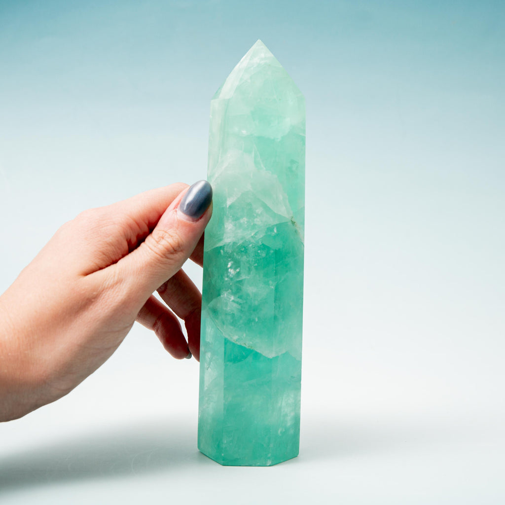 Fluorite Tower - 557g/18cm