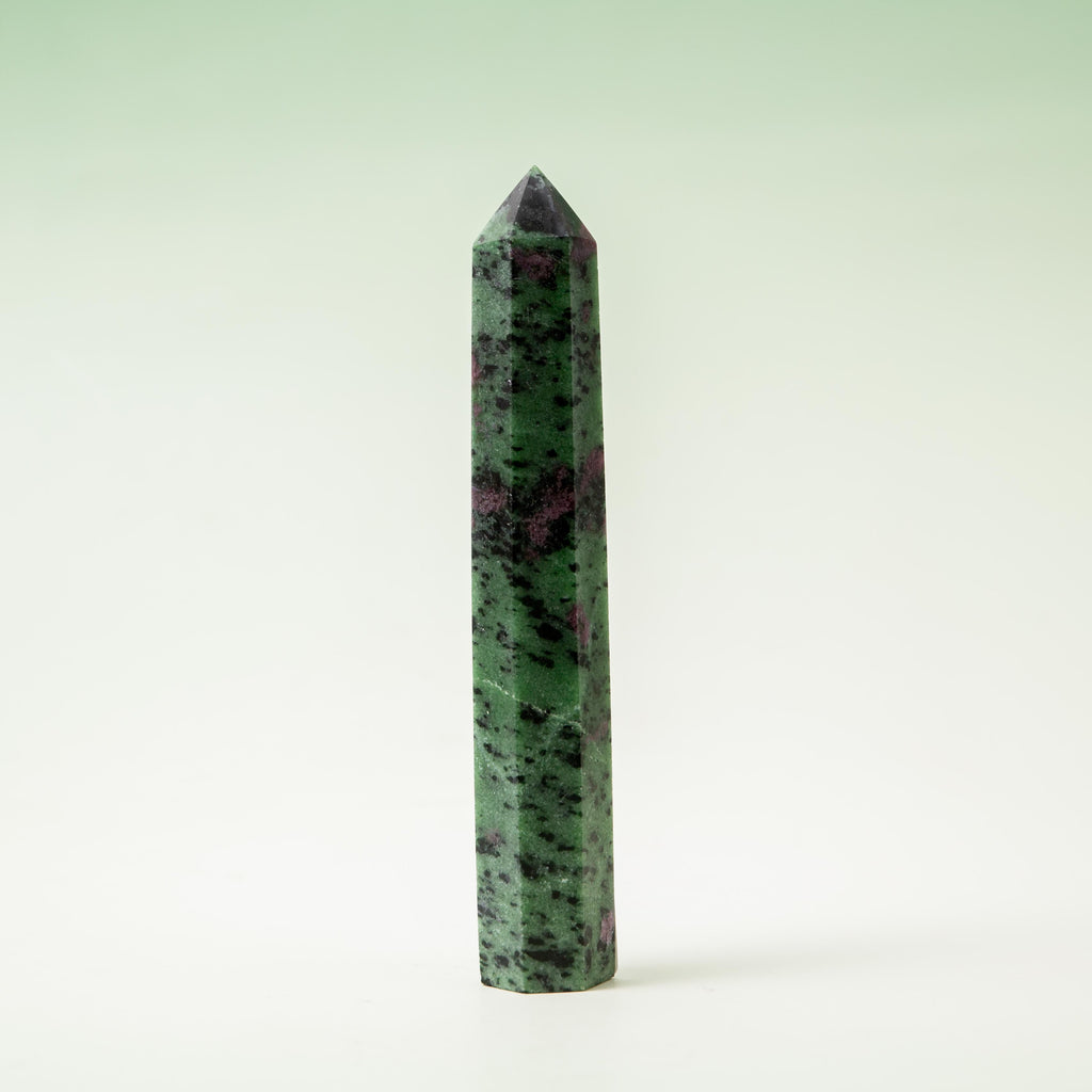 Ruby Zoisite Tower - 120g/13cm (A)