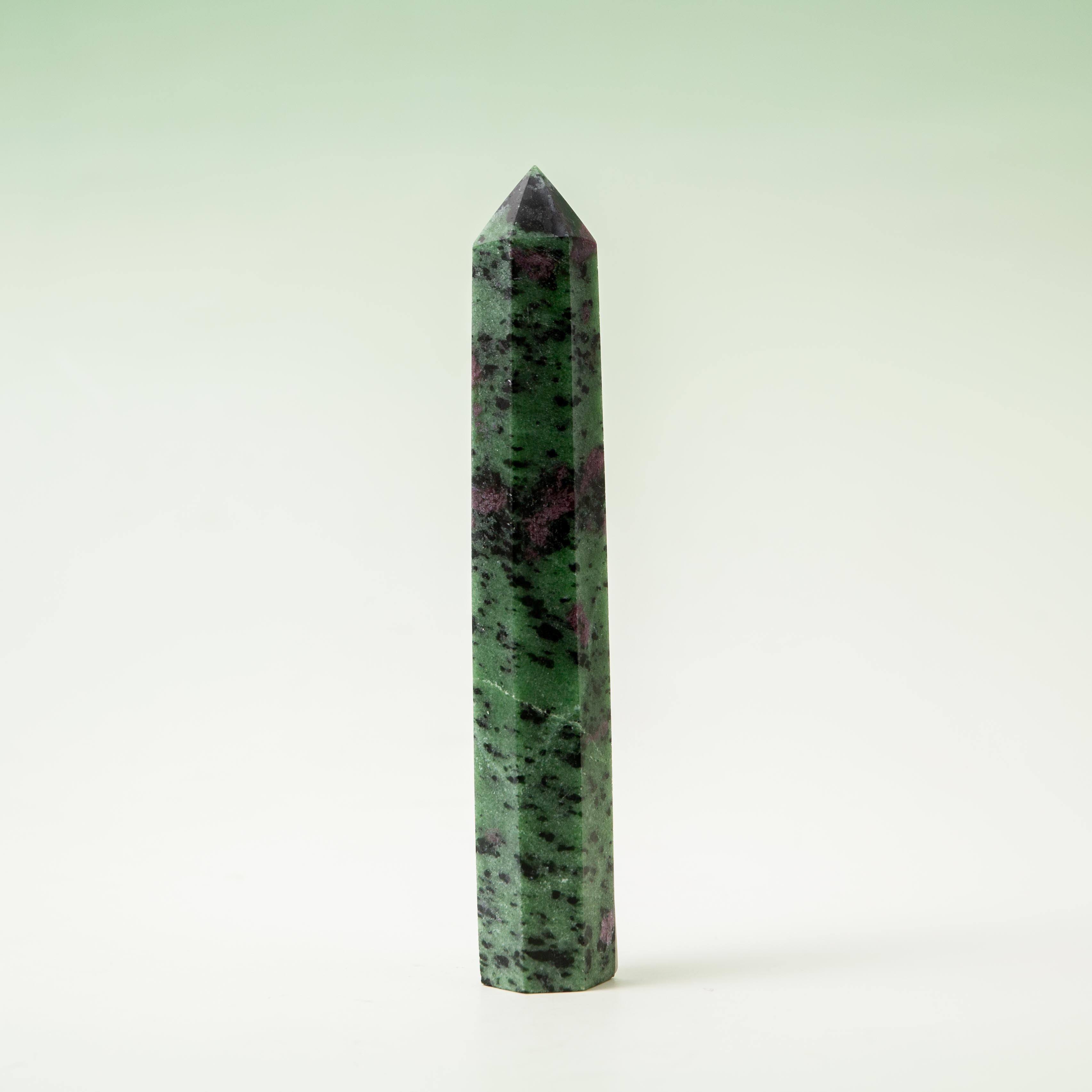 Ruby Zoisite Tower - 120g/13cm (A)
