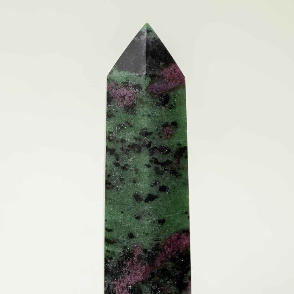 Ruby Zoisite Tower - 120g/13cm (A)