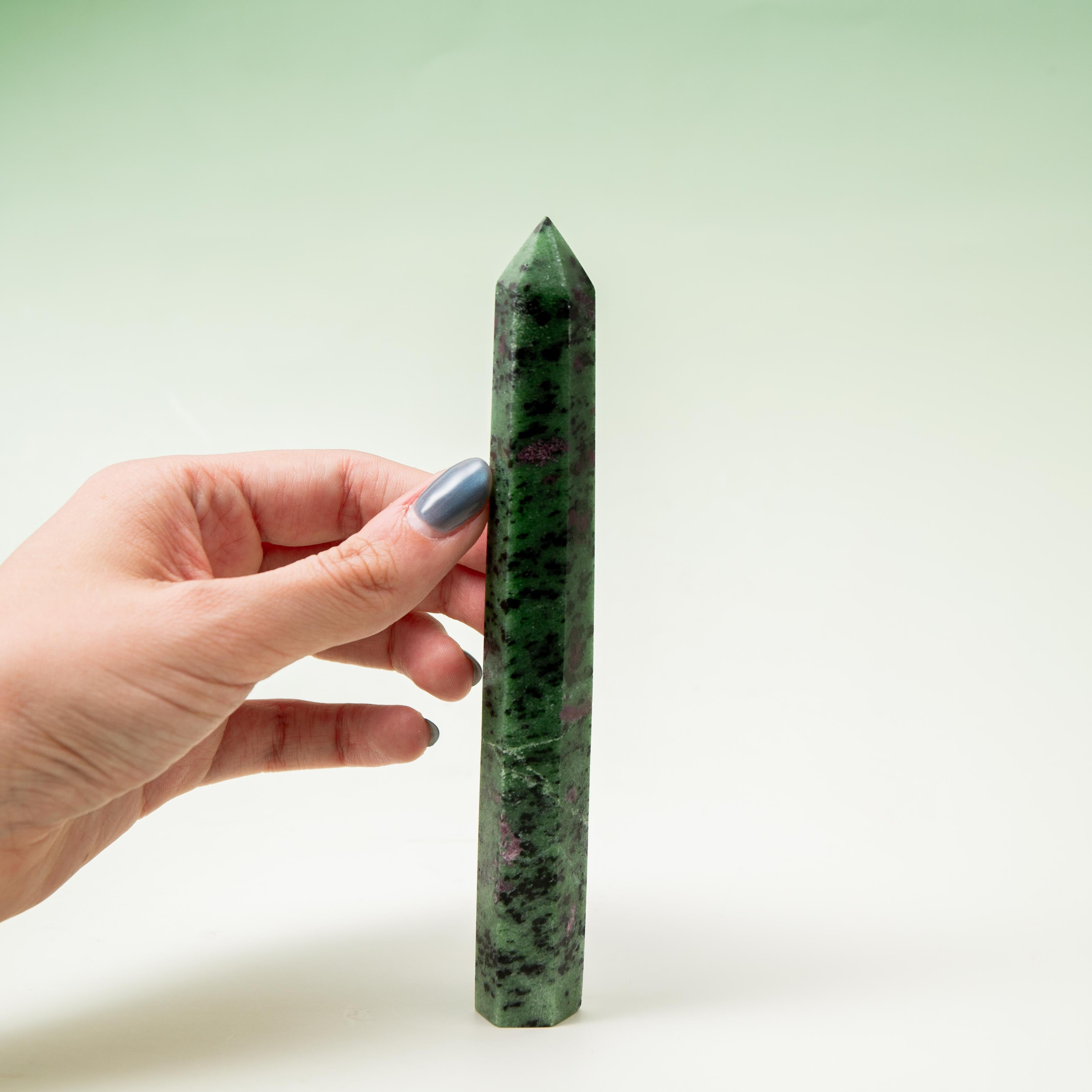 Ruby Zoisite Tower - 145g/15.8cm (B)