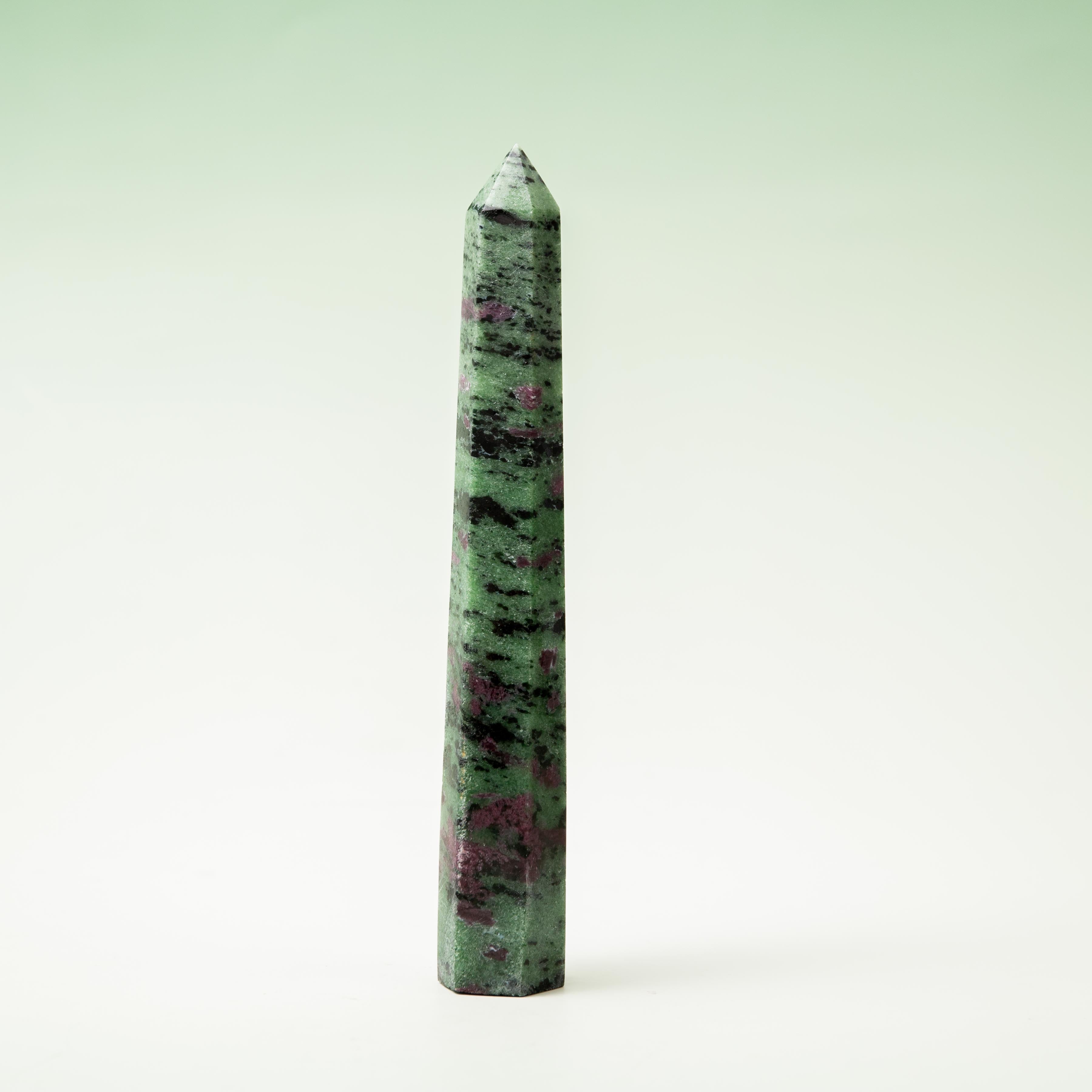 Ruby Zoisite Tower - 156g/15cm (C)