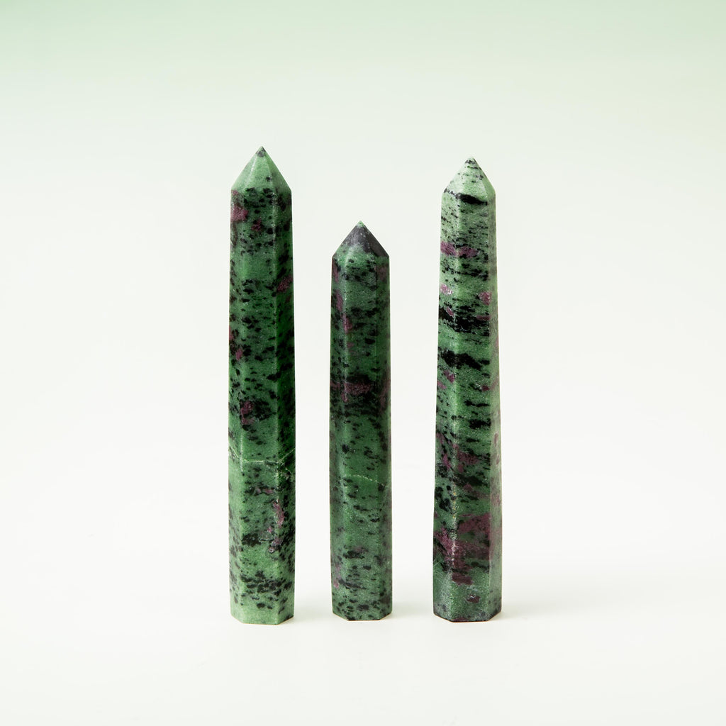 Ruby Zoisite Tower - 145g/15.8cm (B)