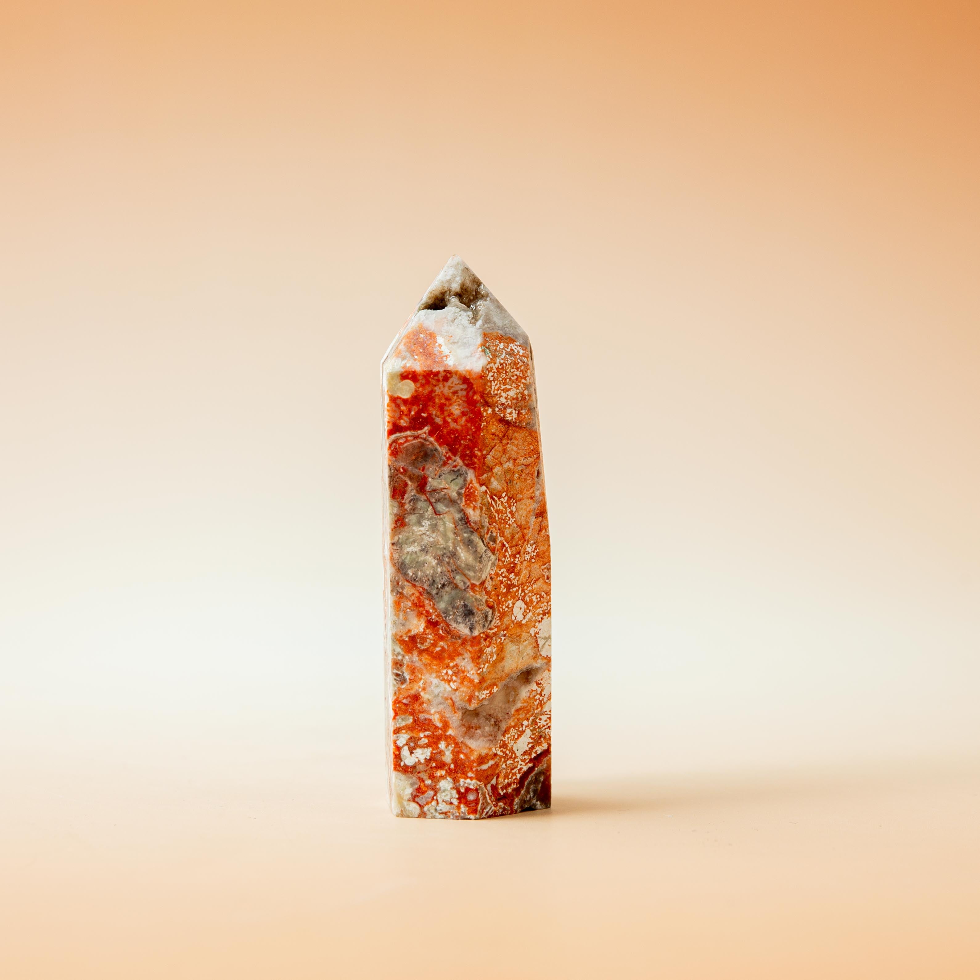 Brecciated Jasper Tower - 51g/7cm (A)