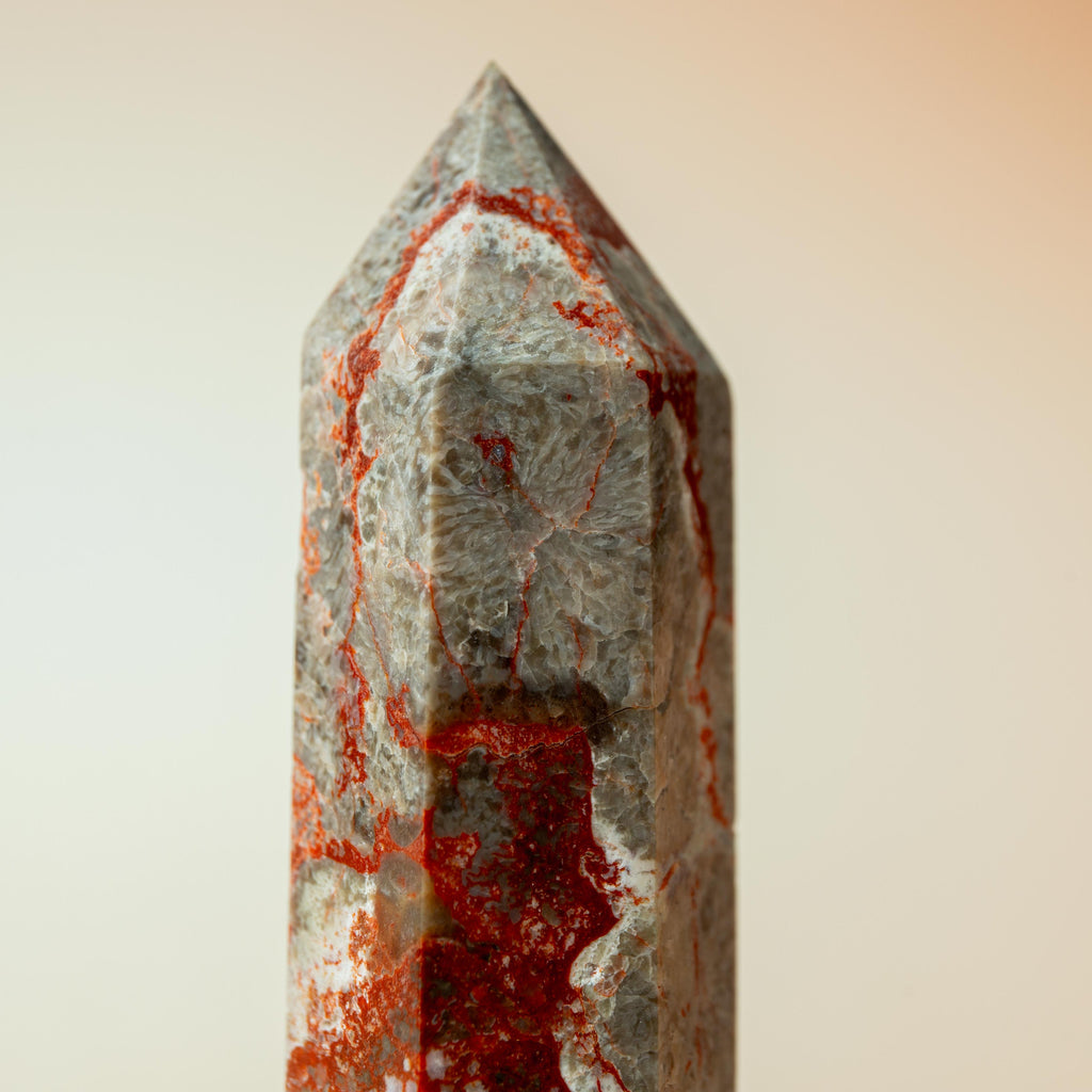 Brecciated Jasper Tower - 67g/8cm (B)