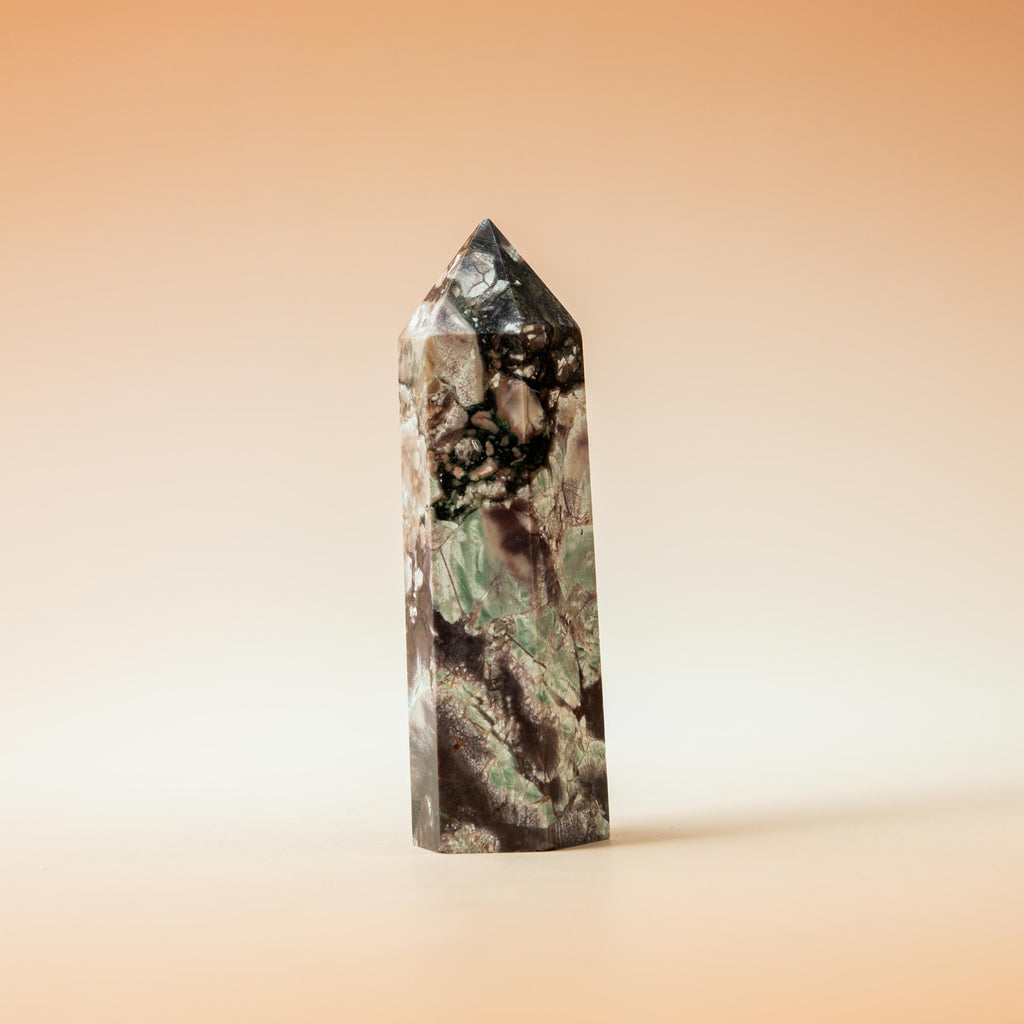 Brecciated Jasper Tower - 72g/8cm (C)