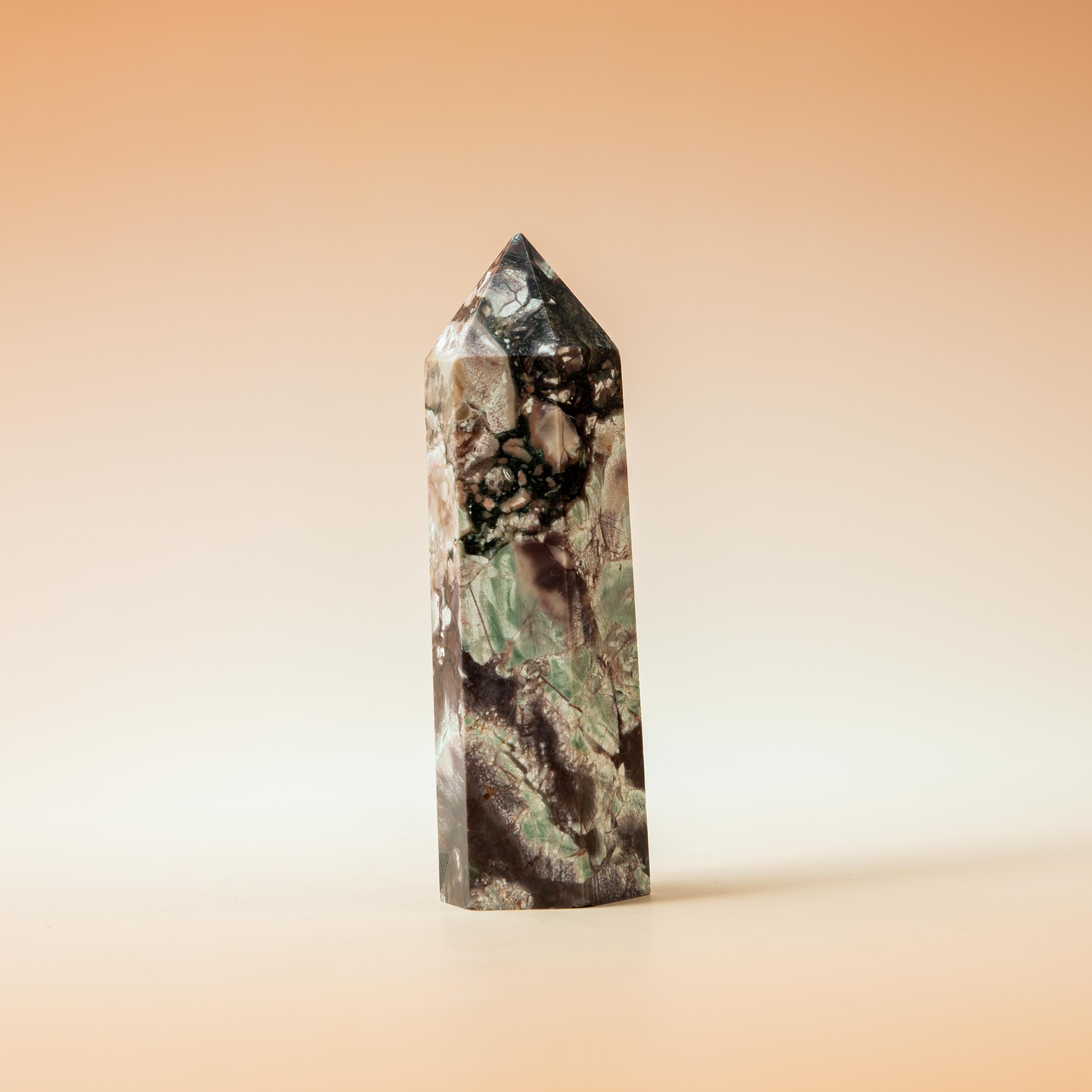 Brecciated Jasper Tower - 72g/8cm (C)