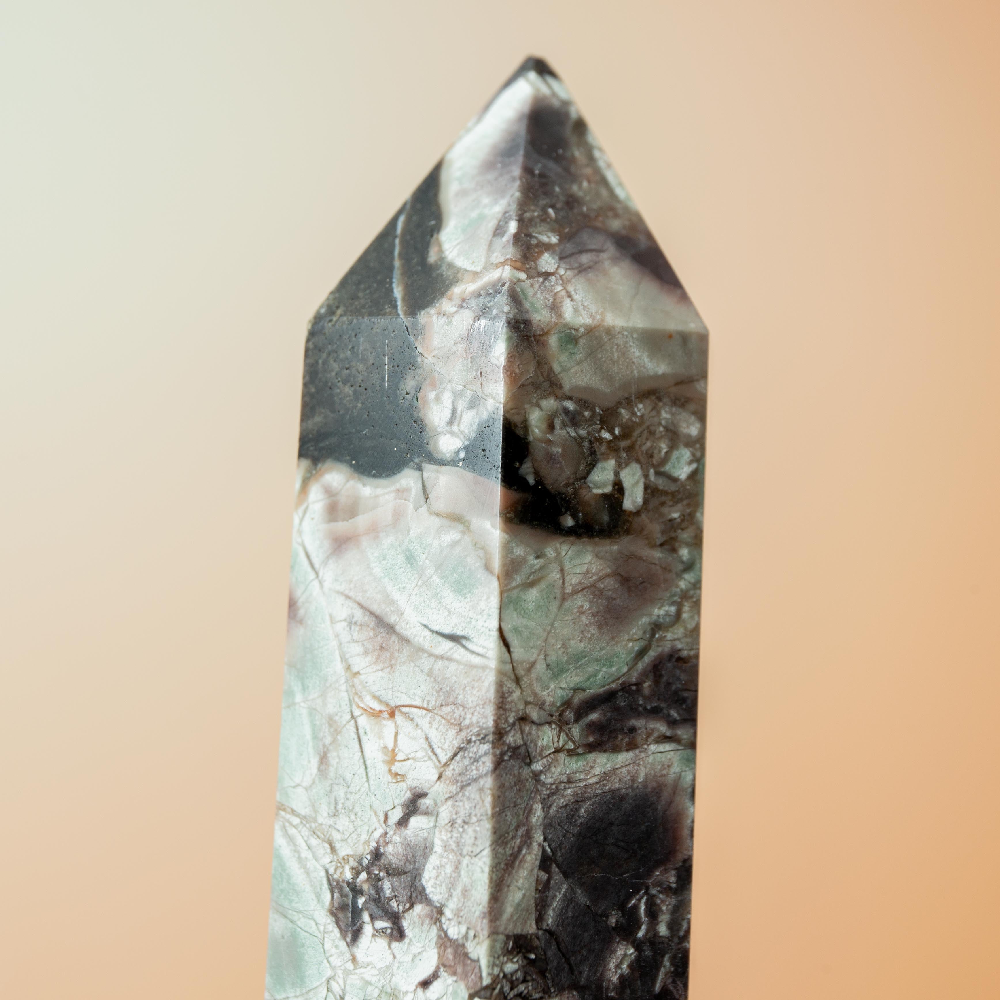 Brecciated Jasper Tower - 72g/8cm (C)
