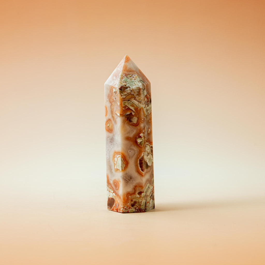 Brecciated Jasper Tower - 83g/8.5cm (D)