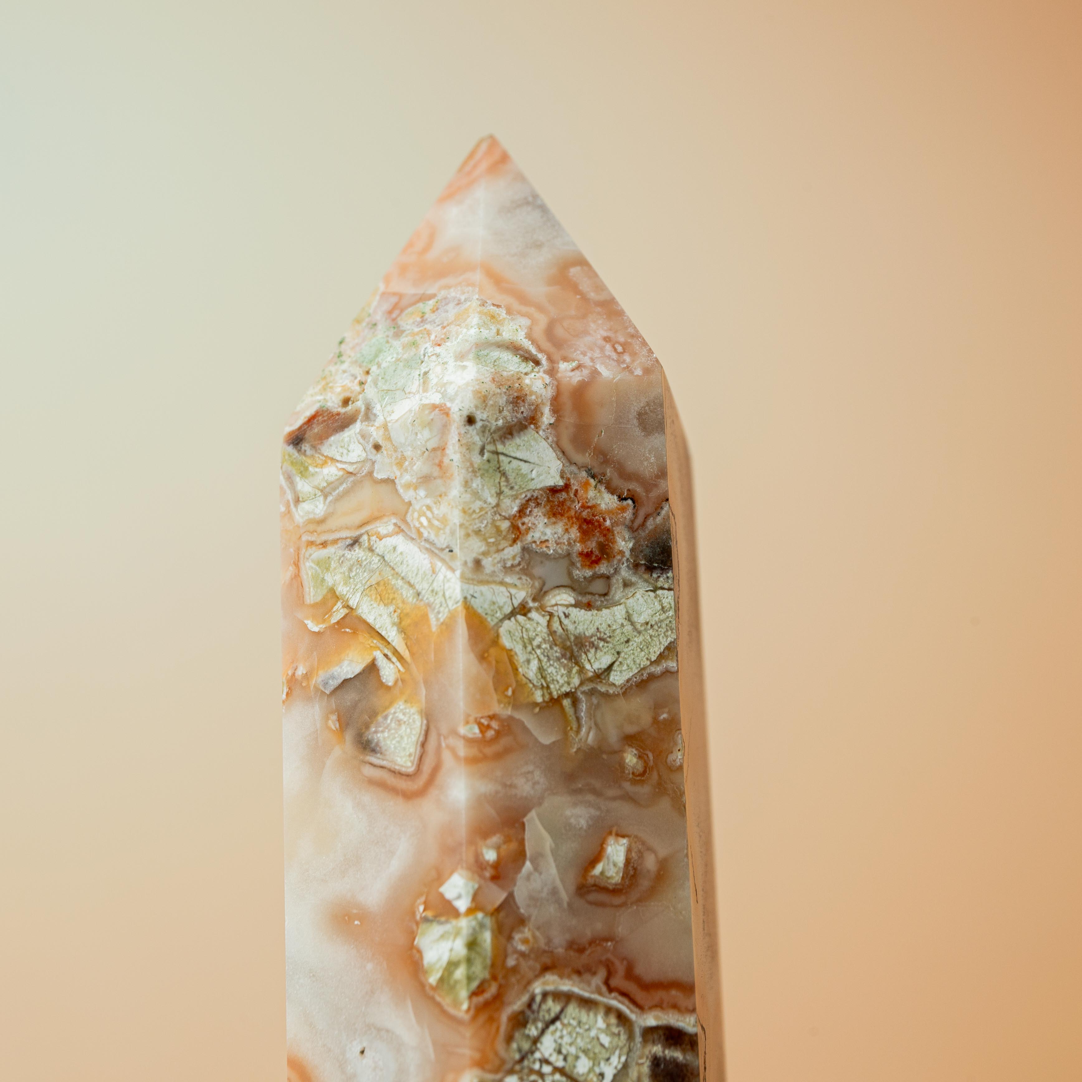 Brecciated Jasper Tower - 83g/8.5cm (D)