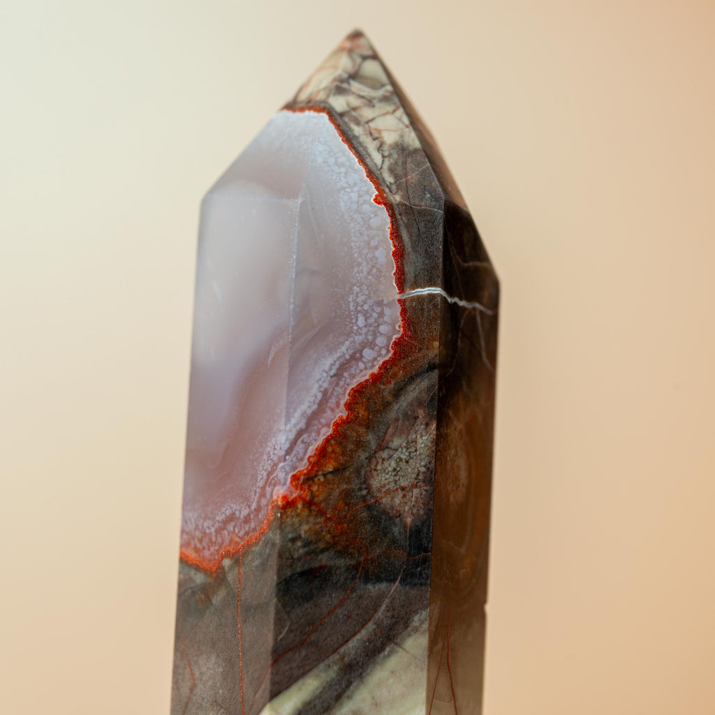 Brecciated Jasper Tower - 73g/8.5cm (E)