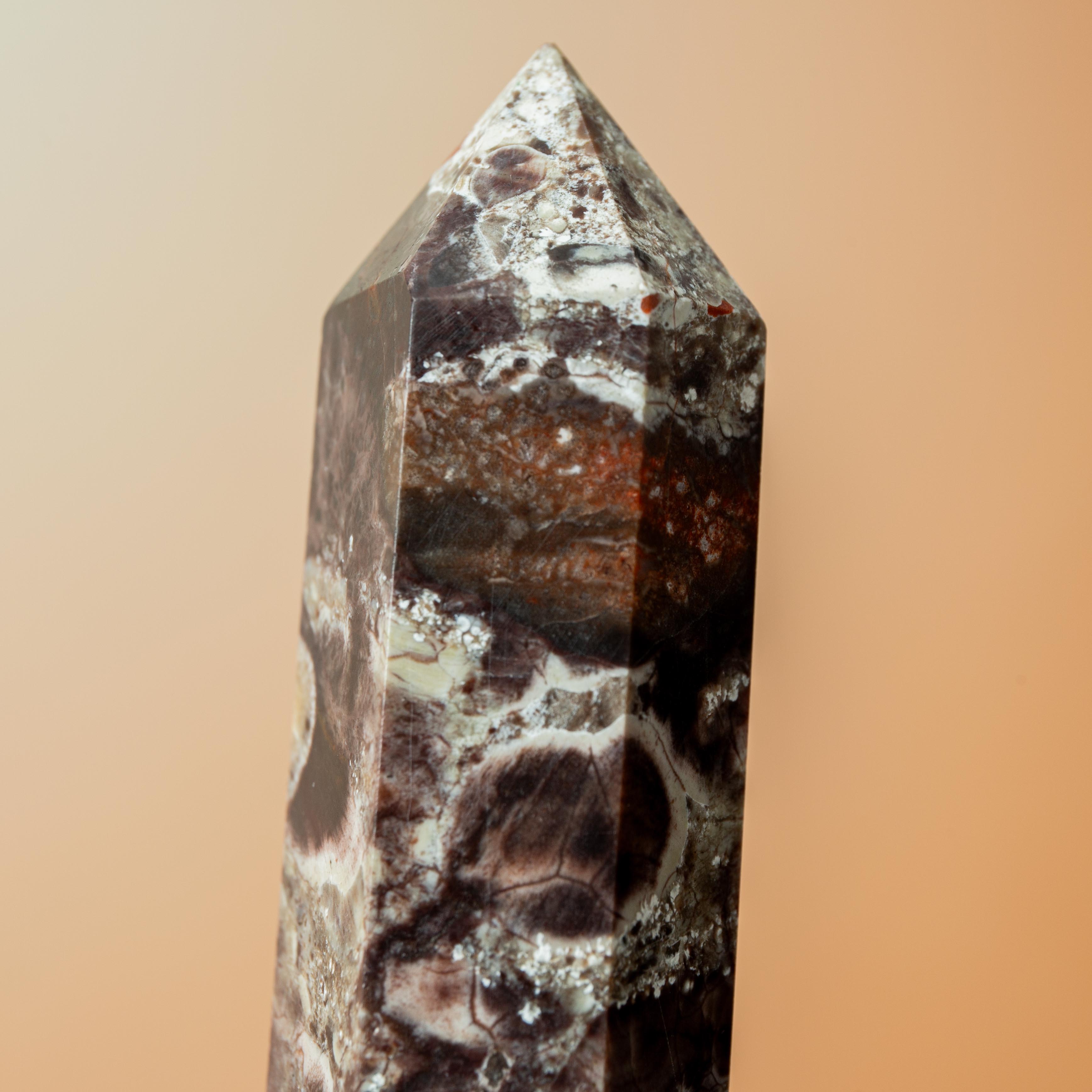 Brecciated Jasper Tower - 79g/9cm (F)
