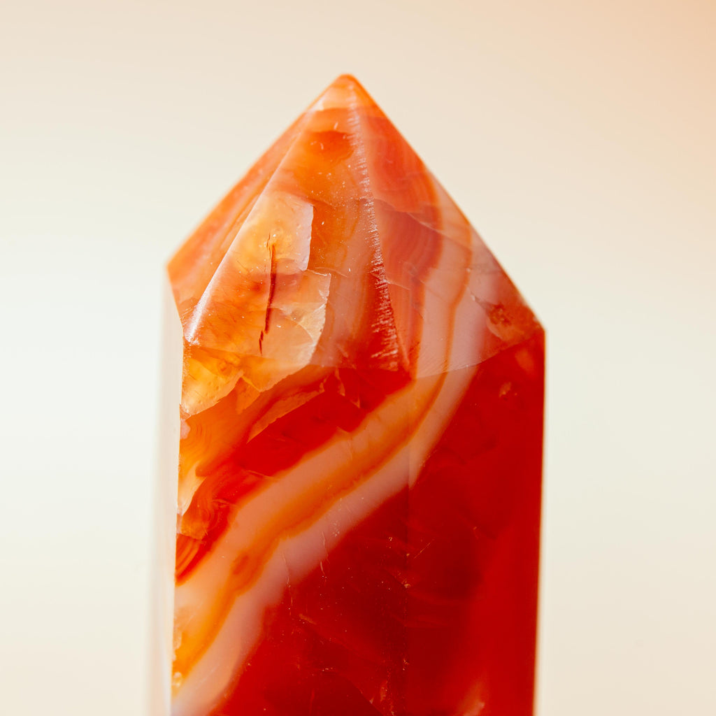 Carnelian Tower - 63g/7cm (B)
