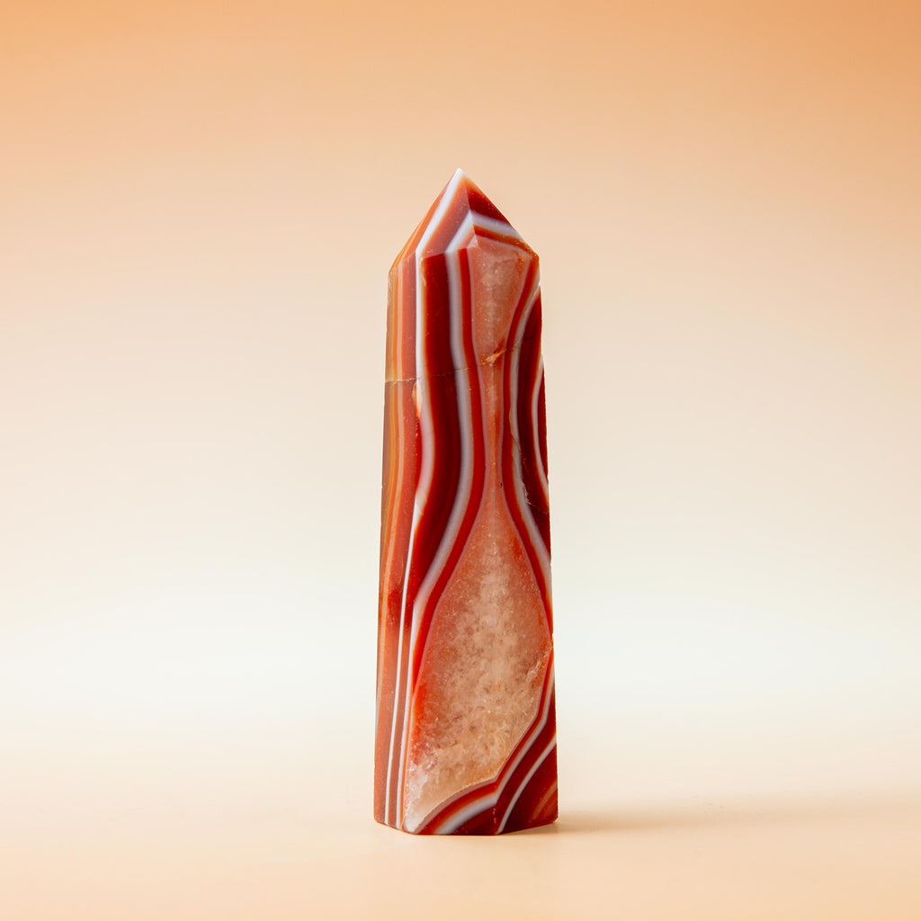 Carnelian Tower - 78g/9.5cm (D)