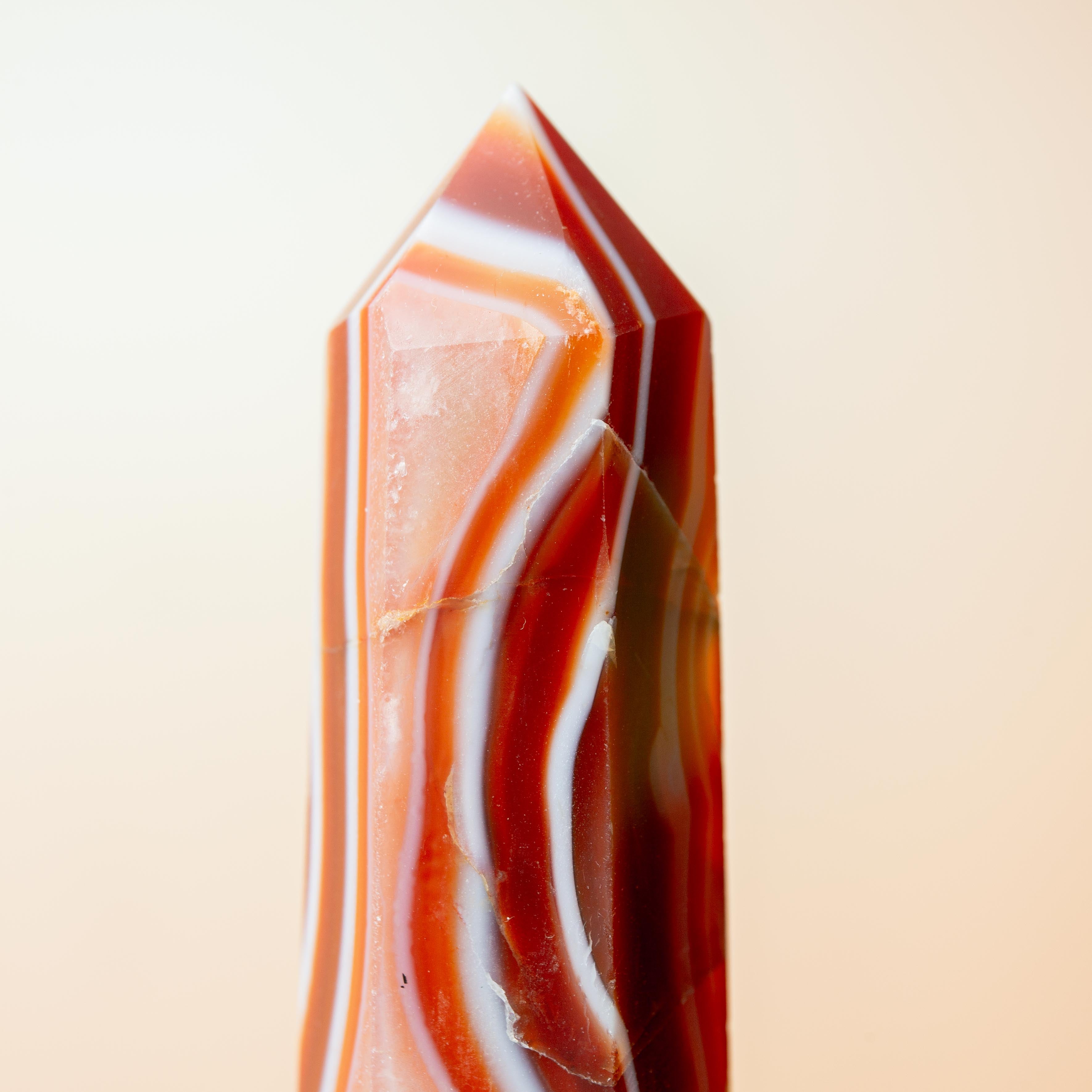 Carnelian Tower - 78g/9.5cm (D)