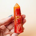 Carnelian Tower - 86g/9.5cm (G)