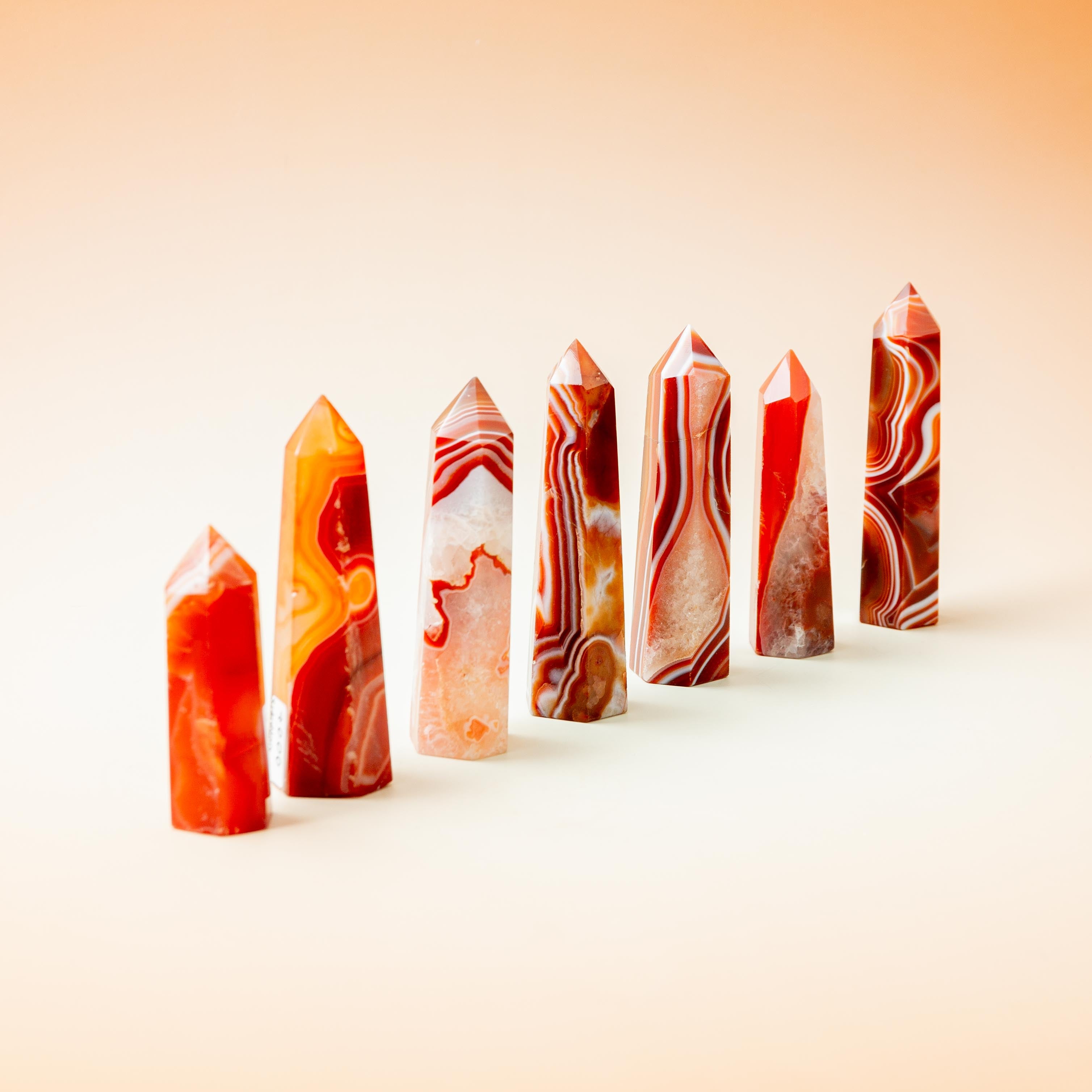 Carnelian Tower - 83g/9cm (A)