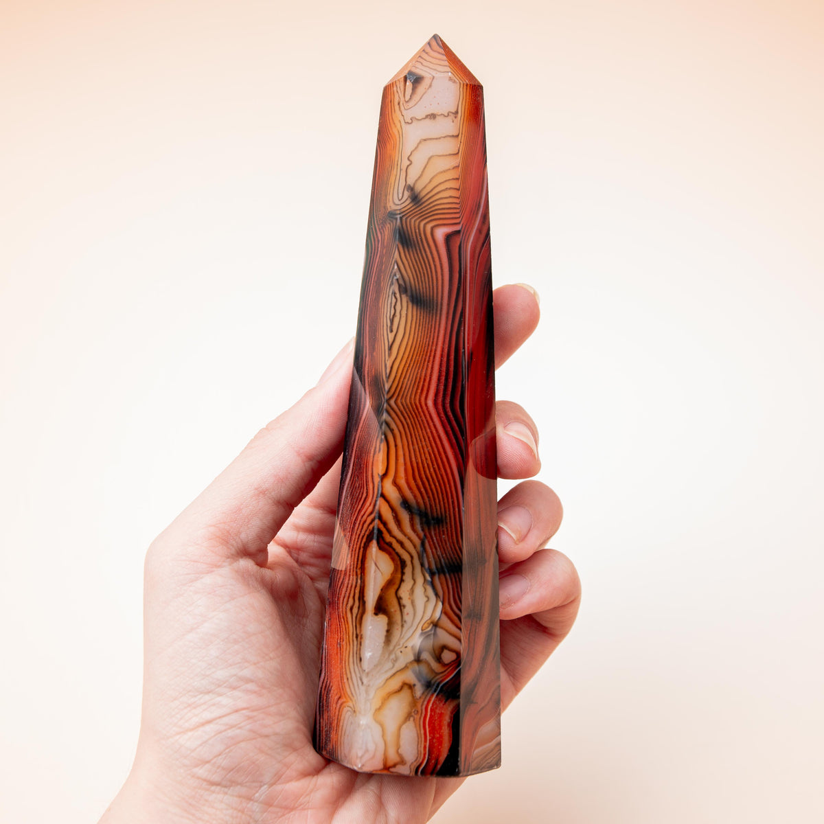 Preciosa Agate Tower - 16 cm 280 gr — photo 3