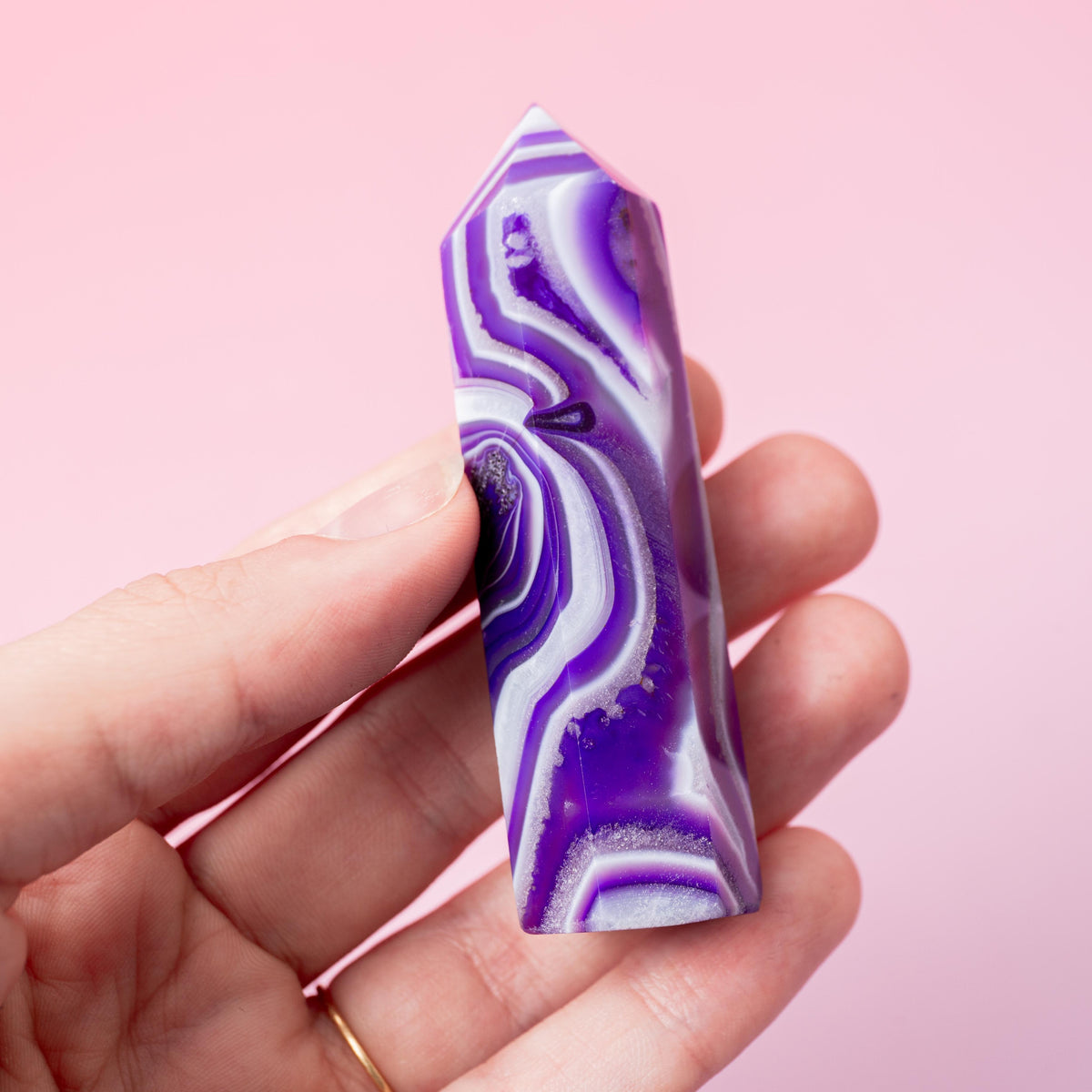 Agate Tower - 8 cm 48 gr — photo 2