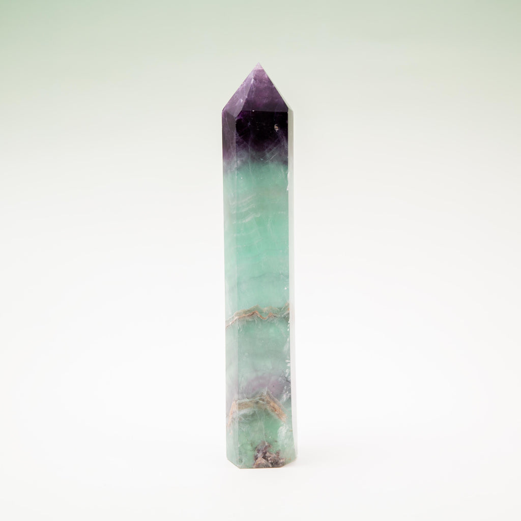 Fluorite Tower - 19 cm 431 gr