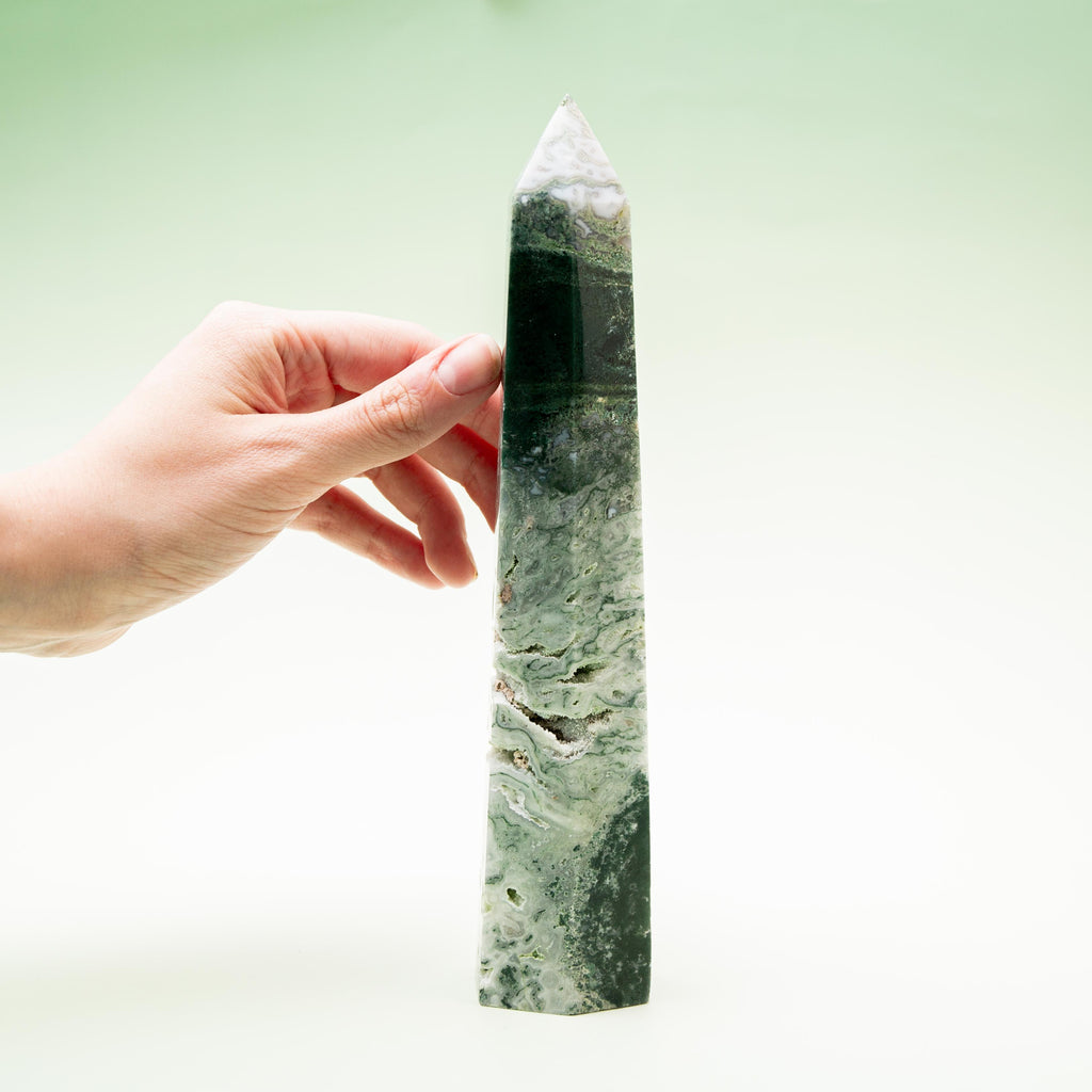 Moha Achát Tower - 23 cm 554 gr
