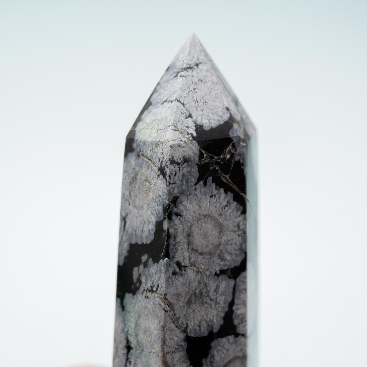 Hópehely Obszidián Tower - 7 cm 48 gr