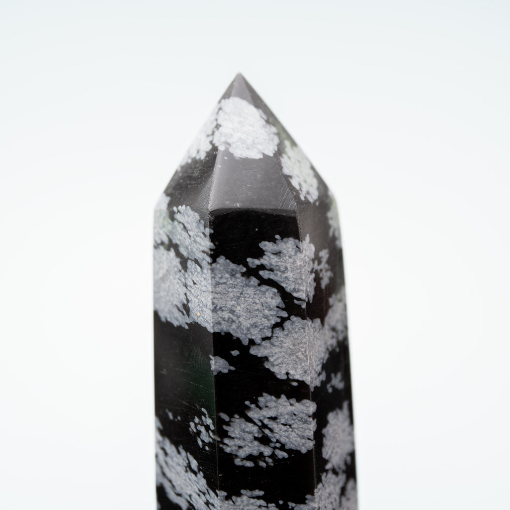 Hópehely Obszidián Tower - 8 cm 63 gr