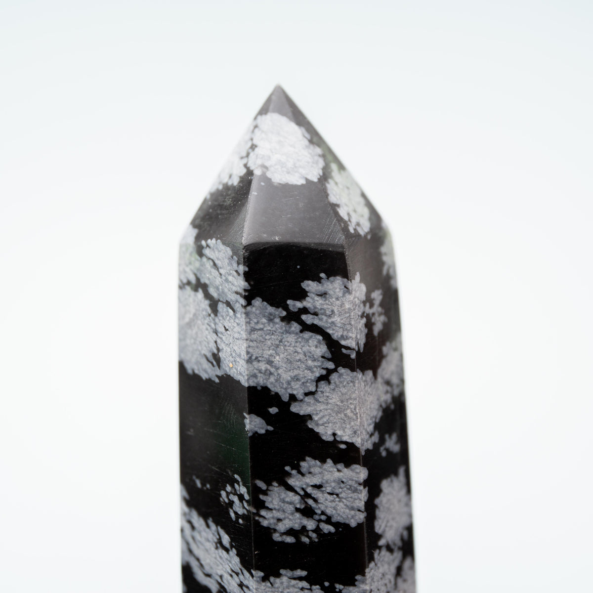 Hópehely Obszidián Tower - 8 cm 63 gr