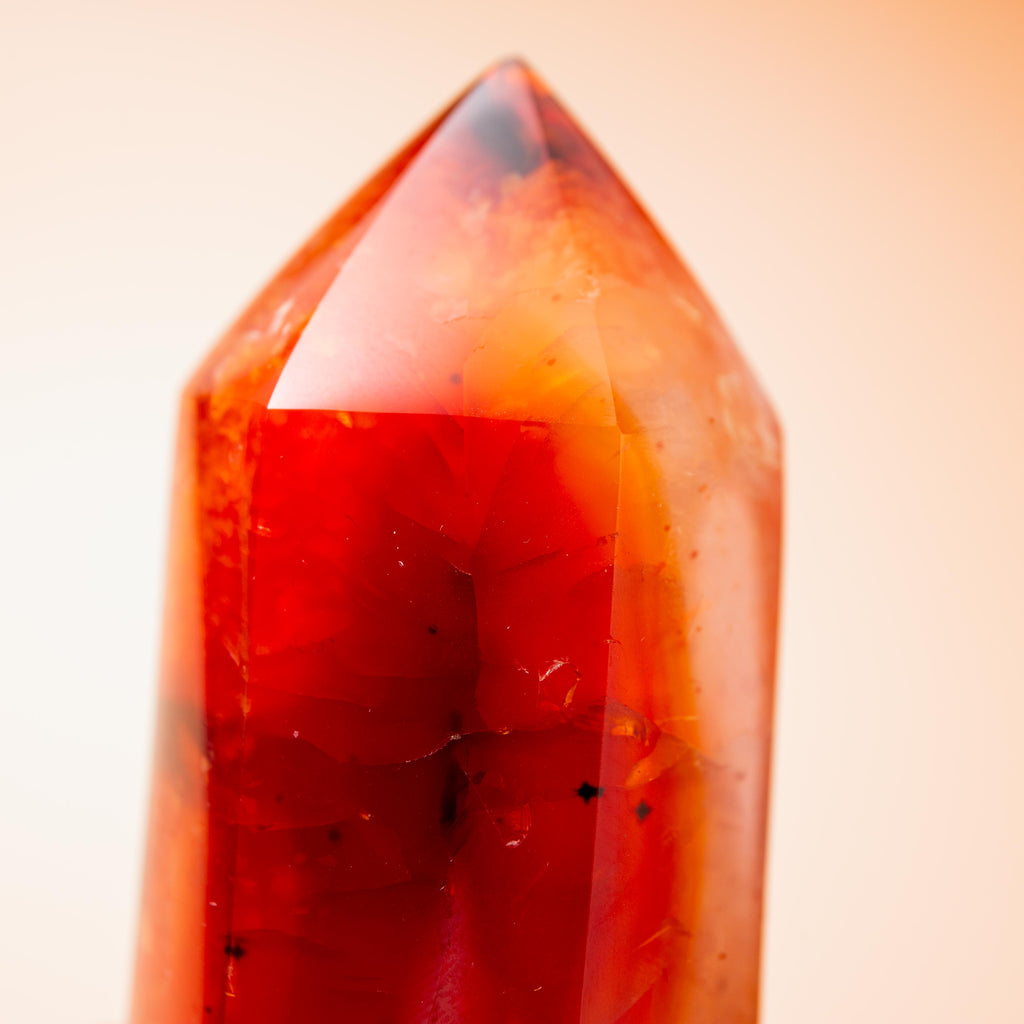 Carnelian Tower - 8 cm 139 gr