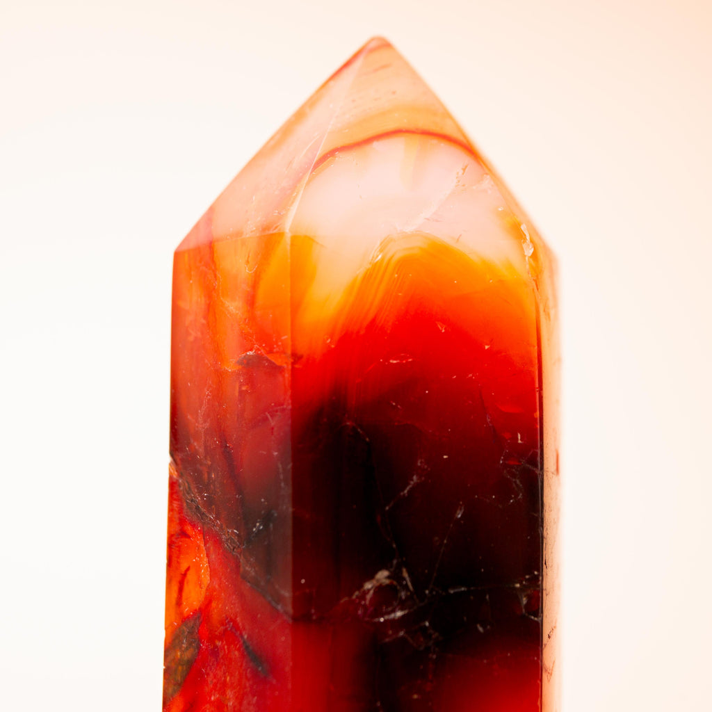 Carnelian Tower - 8 cm 108 gr