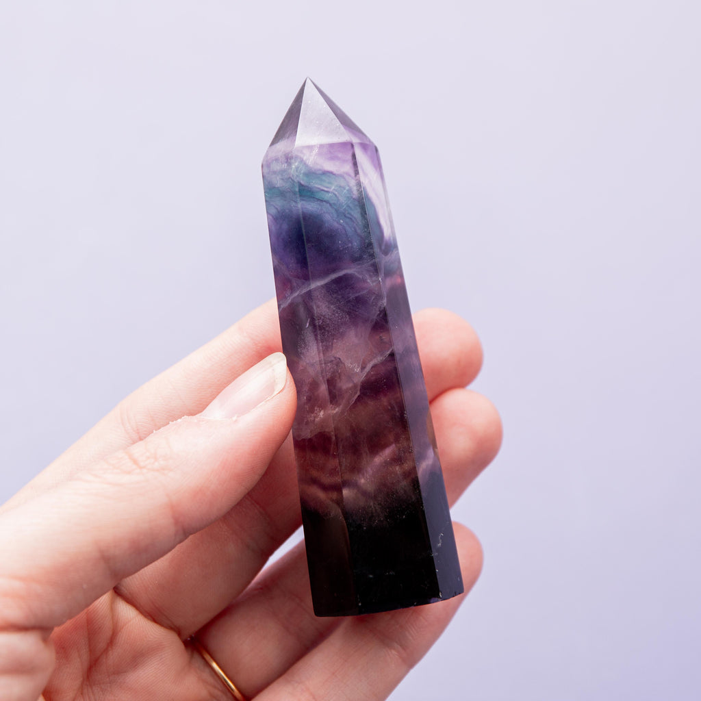 Fluorite Tower - 9 cm 74 gr (A2)