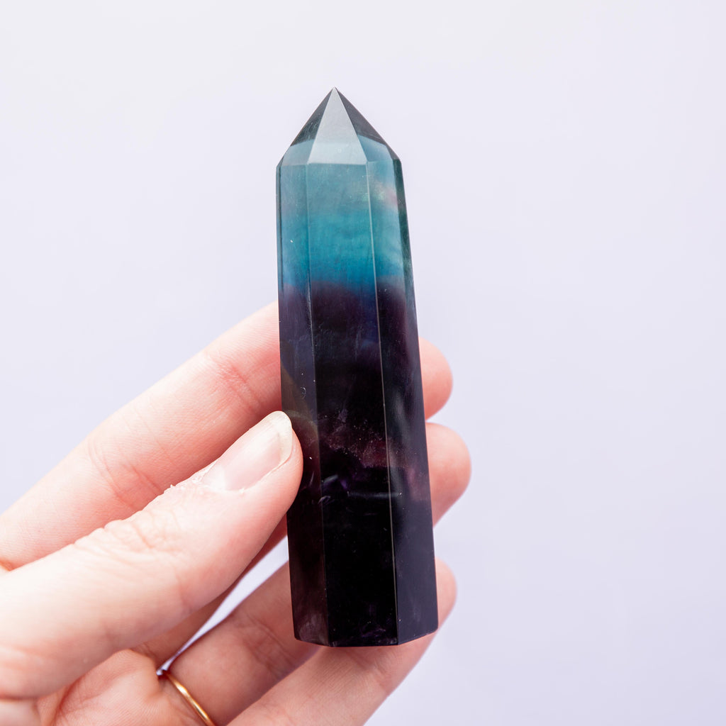 Fluorite Tower - 9 cm 73 gr (A3)