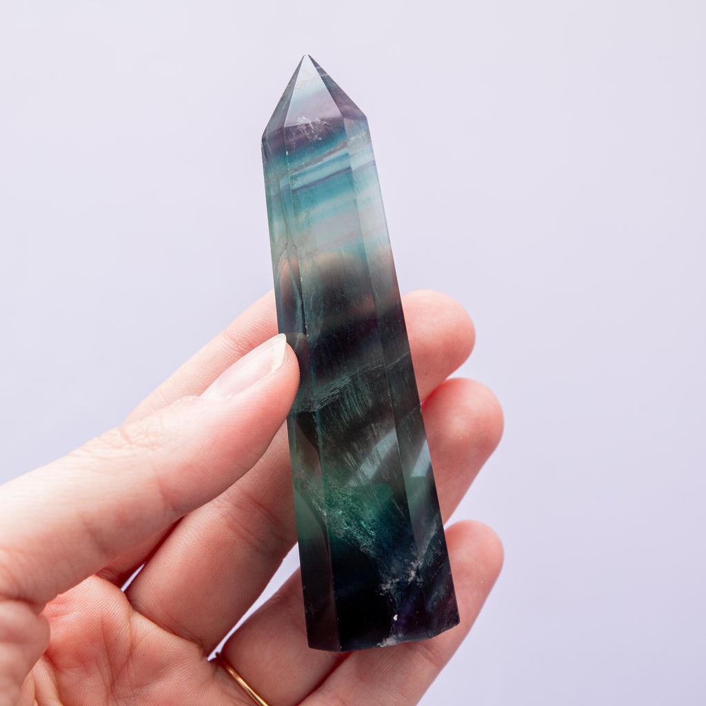 Fluorite Tower - 9 cm 75 gr (A7)