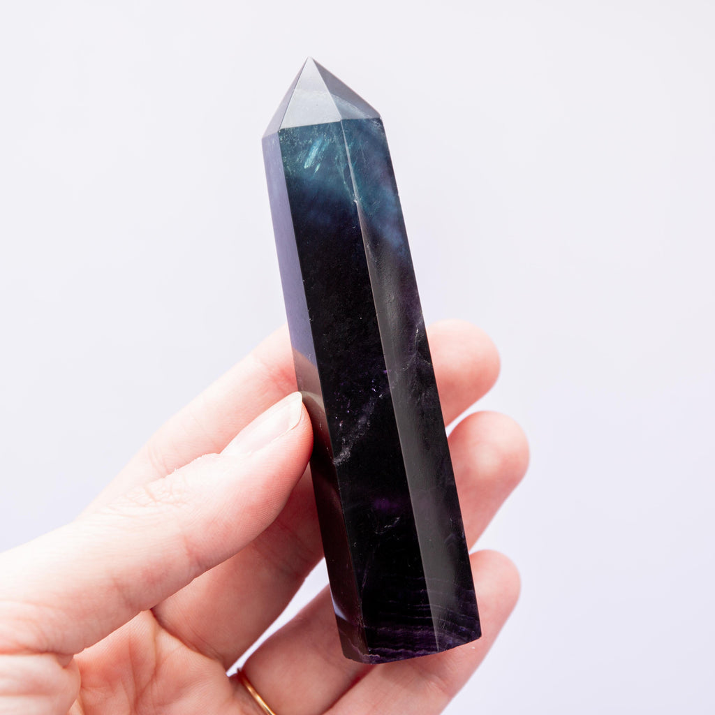 Fluorite Tower - 10 cm 89 gr (A8)