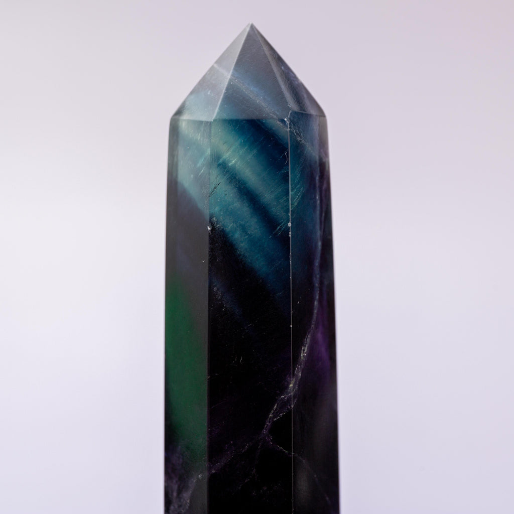 Fluorite Tower - 10 cm 89 gr (A8)