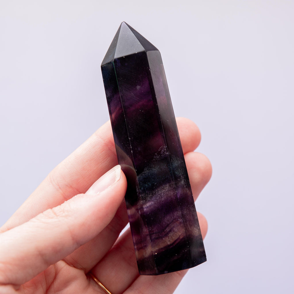 Fluorite Tower - 9 cm 94 gr (A9)