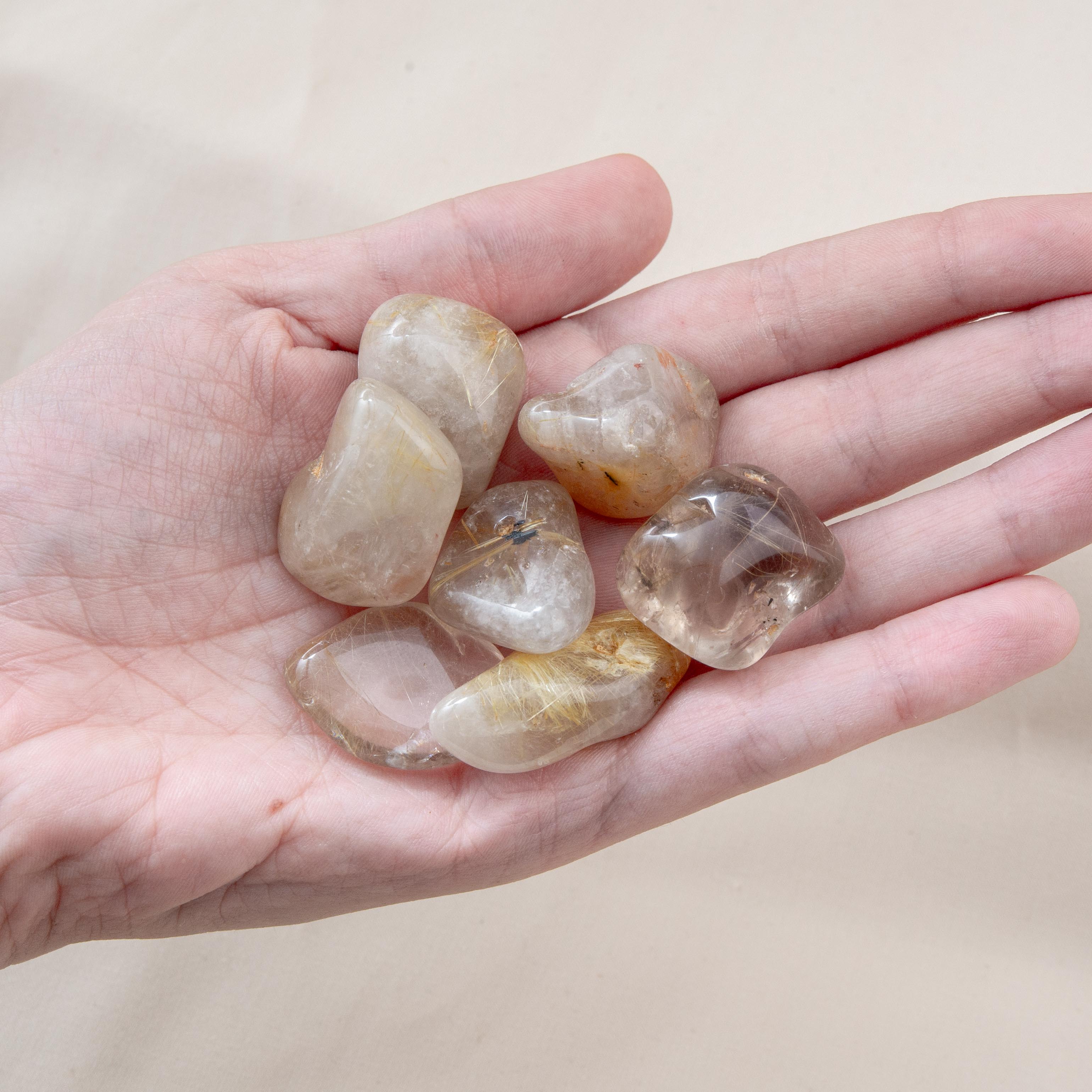Tumble stone - Rutilated Quartz 2-3cm