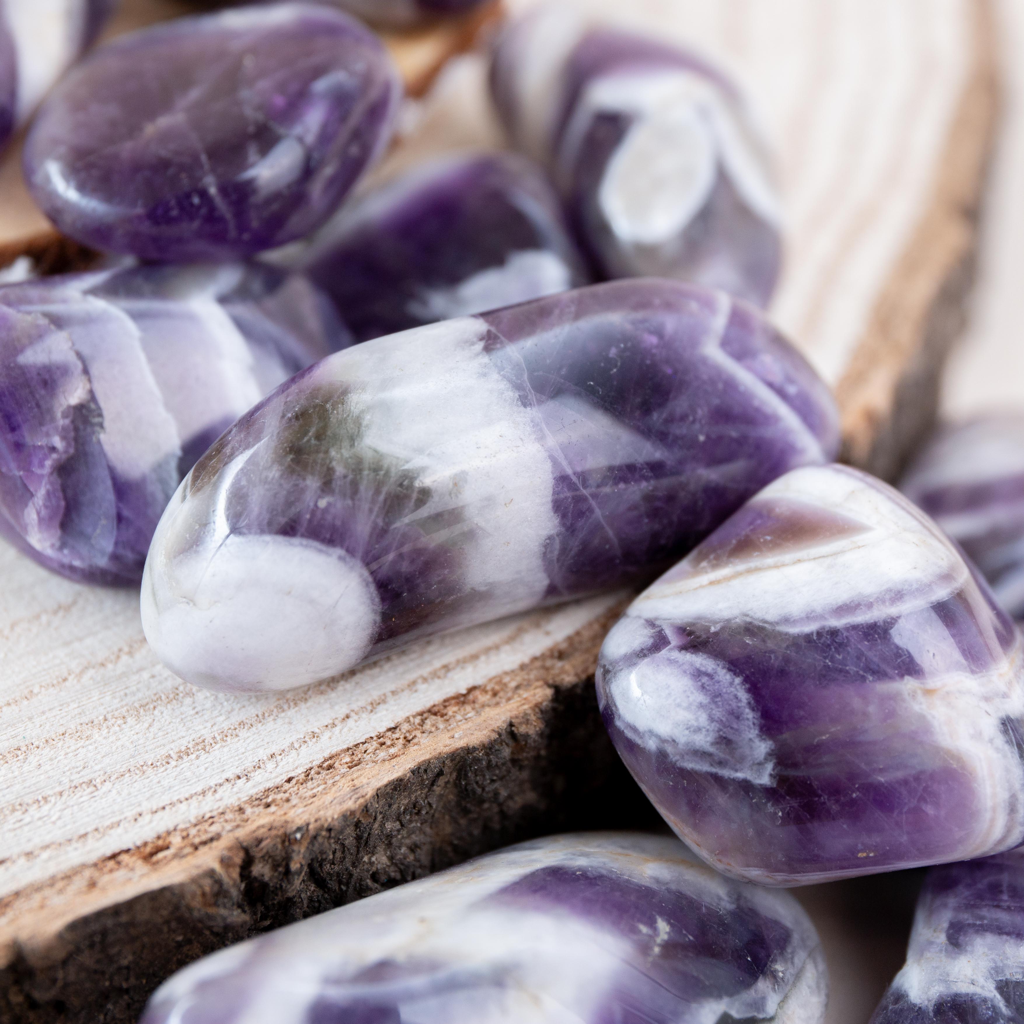 Tumble stone - Chevron Amethyst 2-3cm