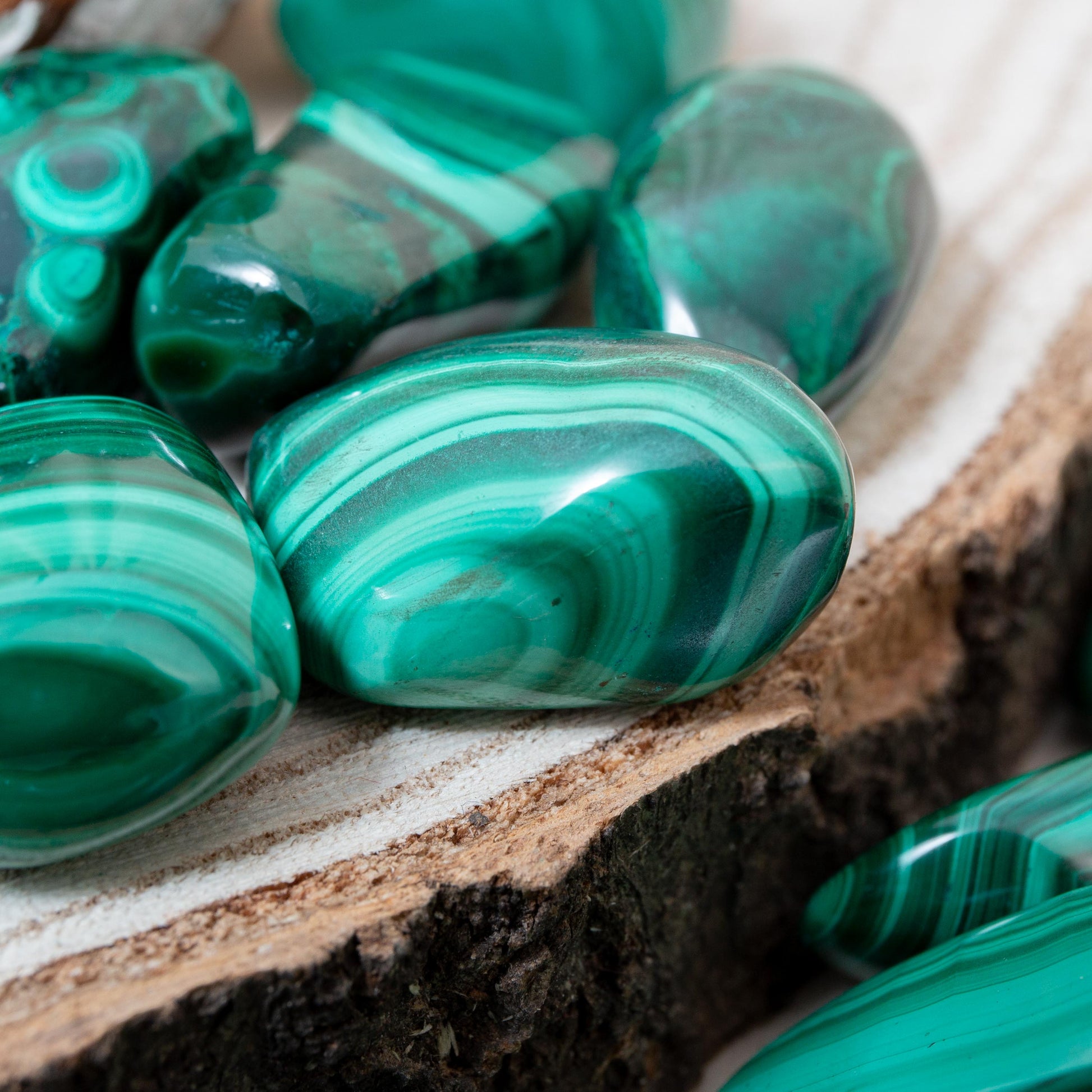 Tumble stone - Malachite 2cm