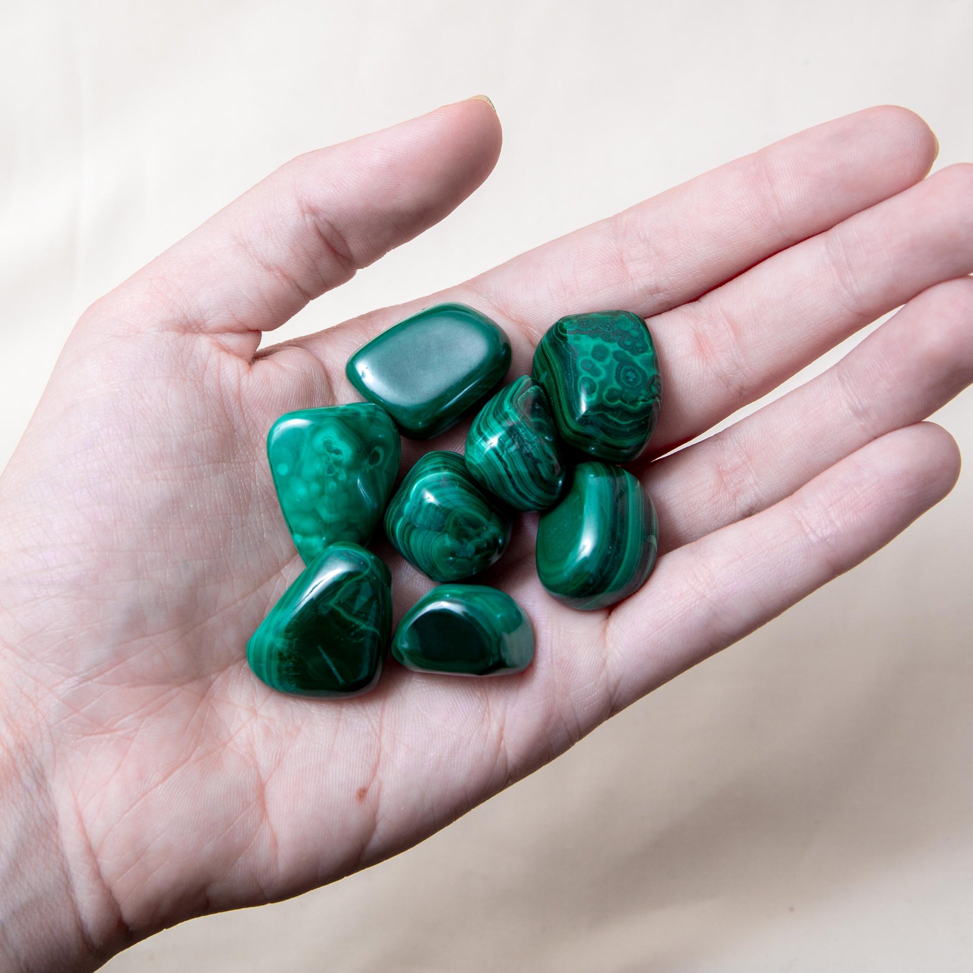 Tumble stone - Malachite 2cm