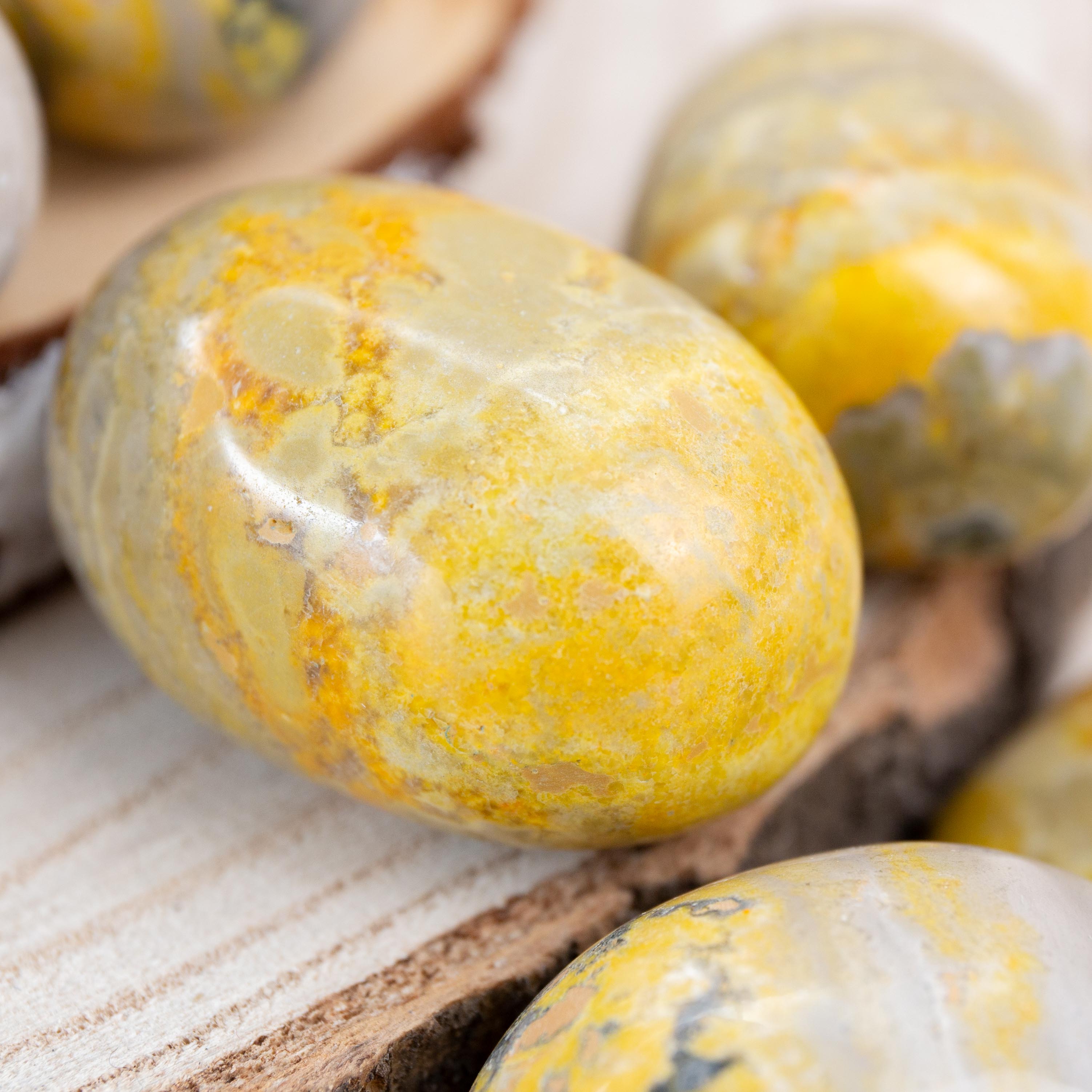 Tumble Stone - Bumblebee Jasper 2.5-3cm