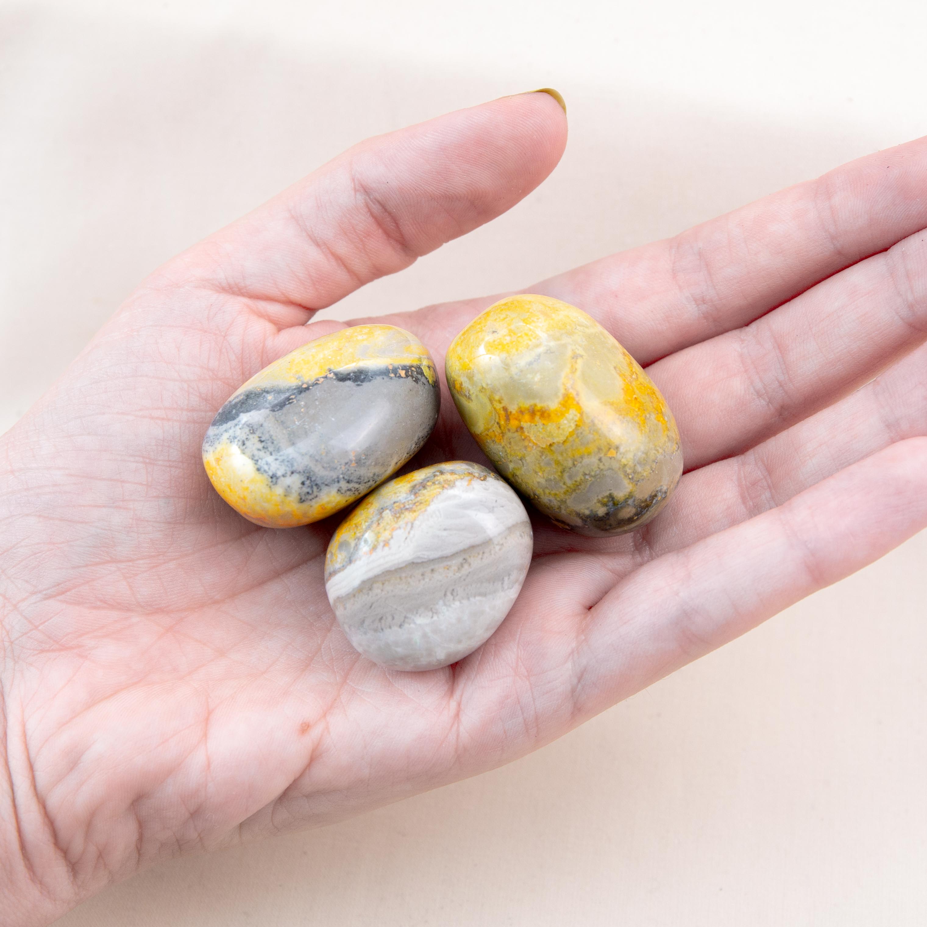 Tumble Stone - Bumblebee Jasper 2.5-3cm