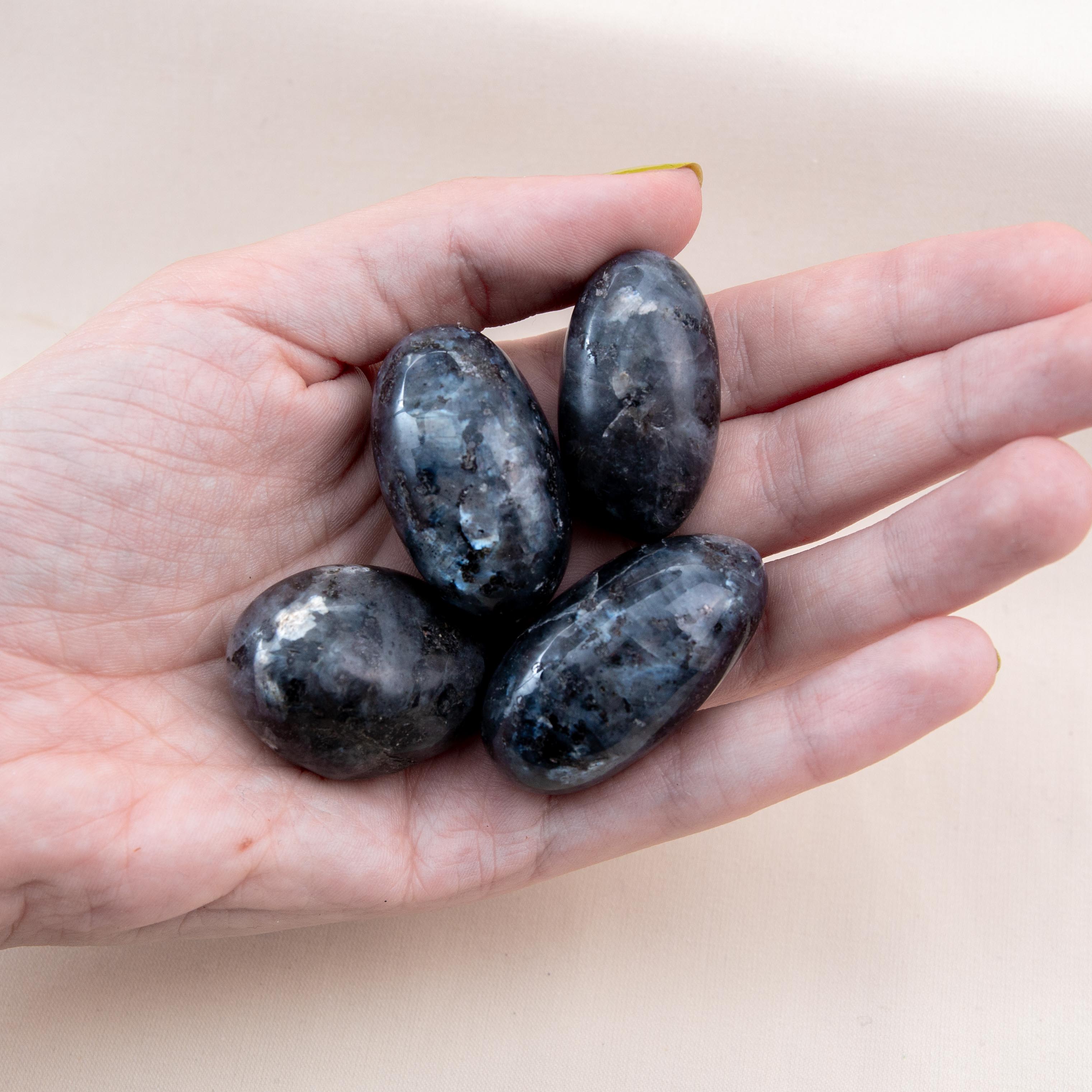 Tumble Stone - Larvikite 3-4cm