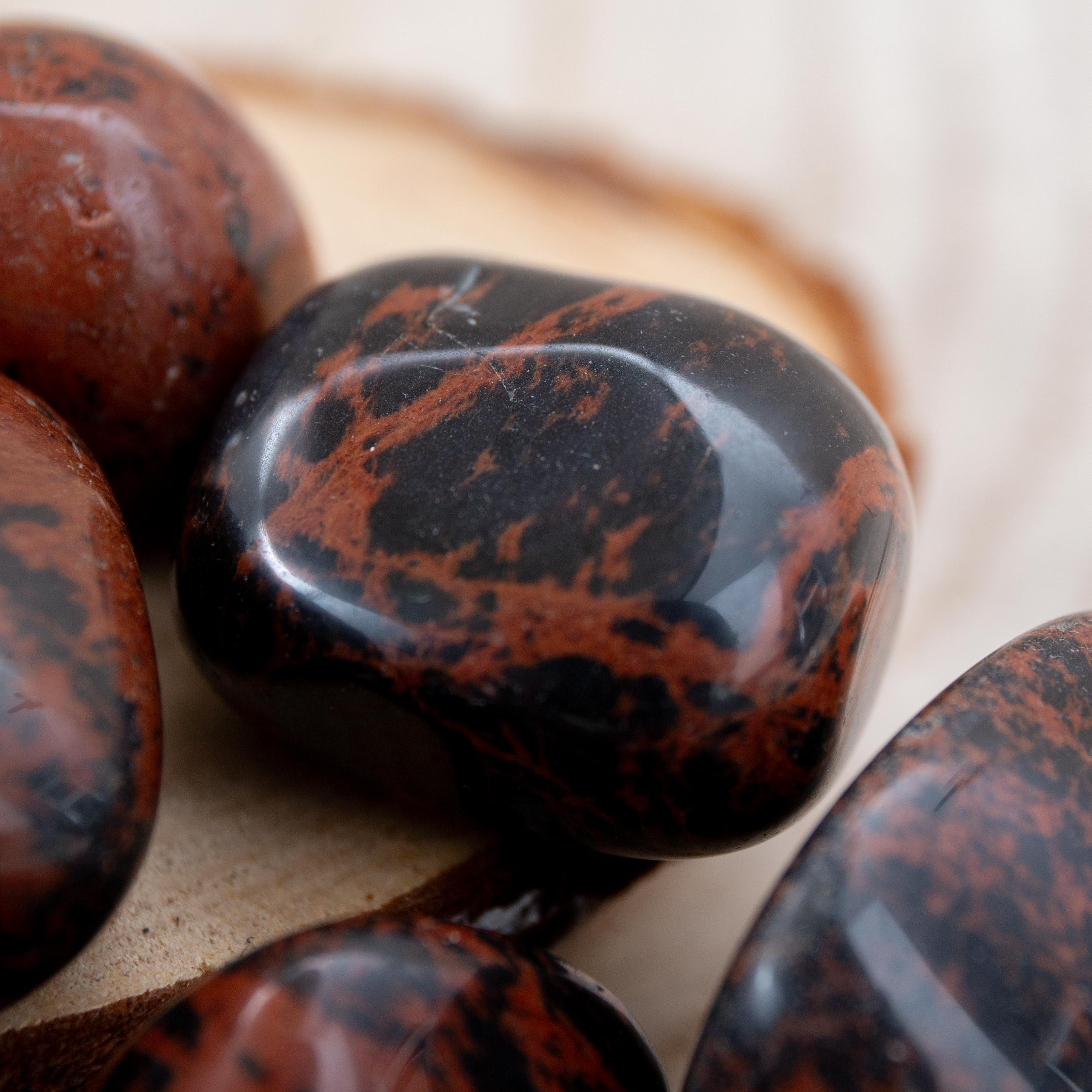 Tumble Stone - Mahogany Obsidian